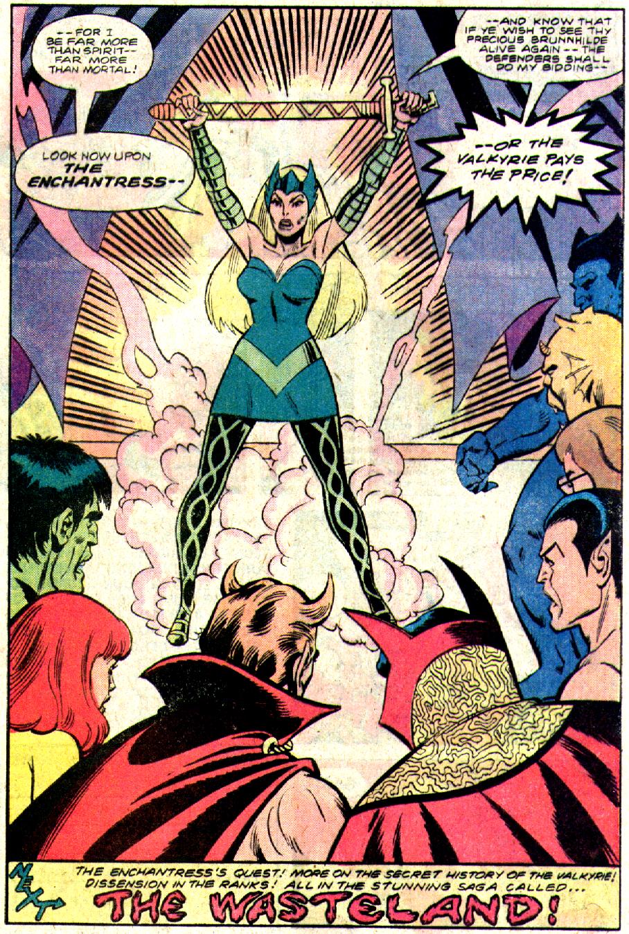 Read online The Defenders (1972) comic -  Issue #107 - 23