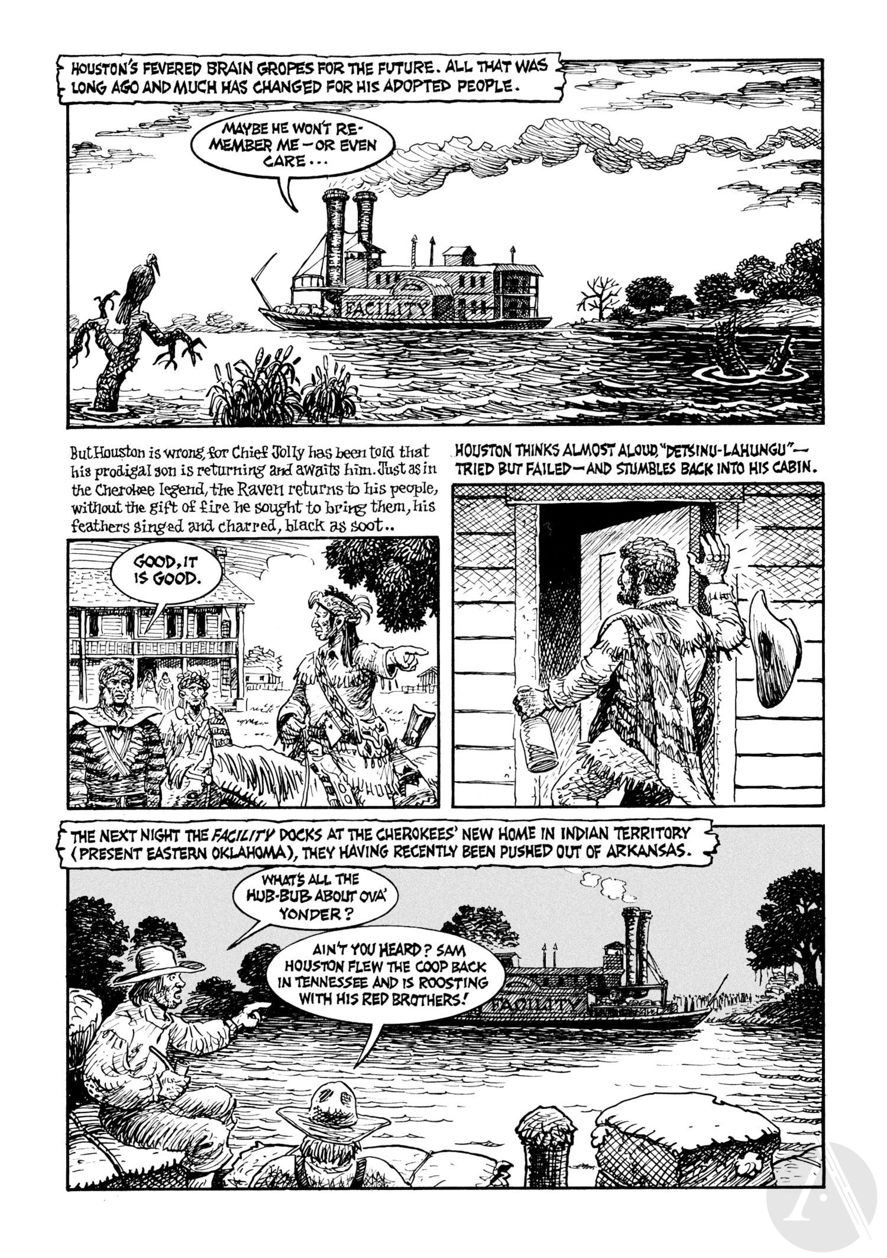 Read online Indian Lover: Sam Houston & the Cherokees comic -  Issue # TPB - 45