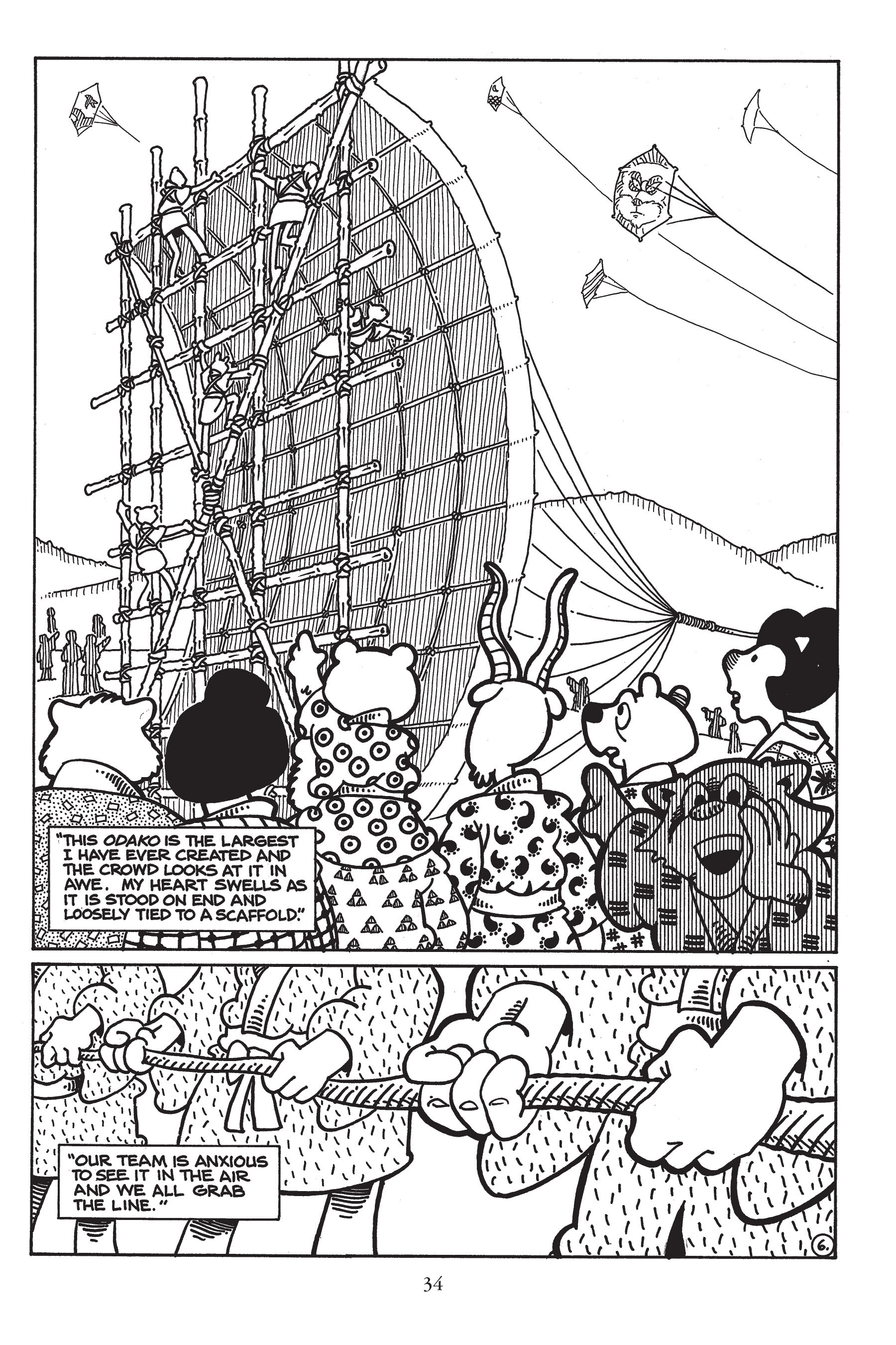 Read online Usagi Yojimbo (1987) comic -  Issue # _TPB 5 - 34