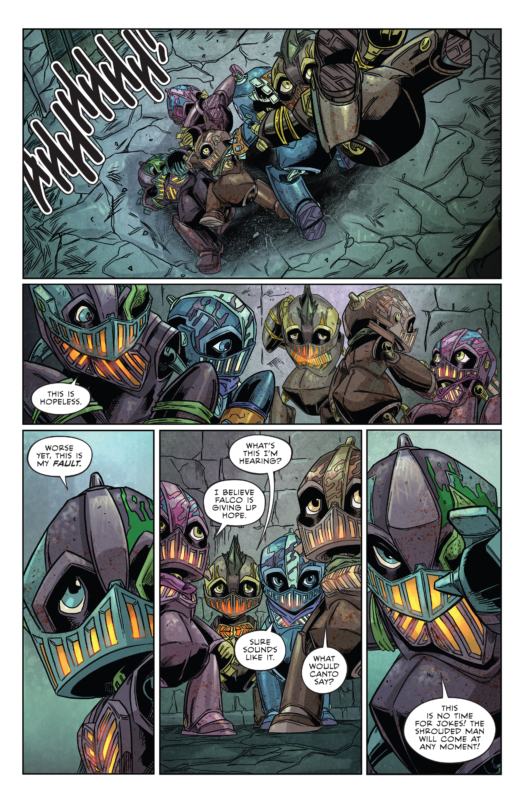 Read online Canto III: Lionhearted comic -  Issue #4 - 17