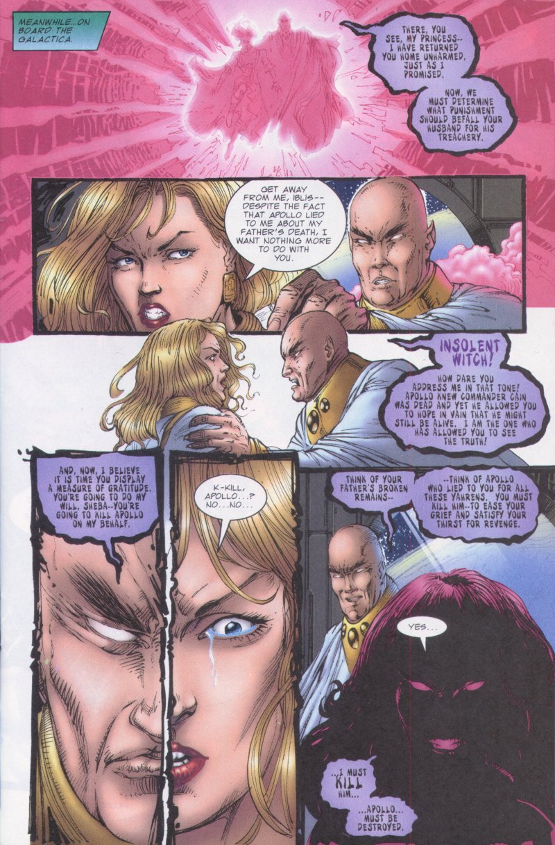 Read online Battlestar Galactica (1995) comic -  Issue #4 - 7