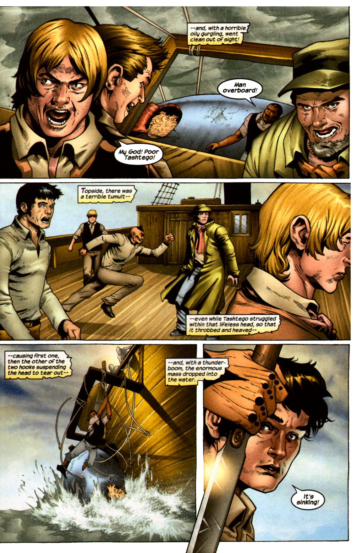 Read online Marvel Illustrated: Moby Dick comic -  Issue # TPB - 62