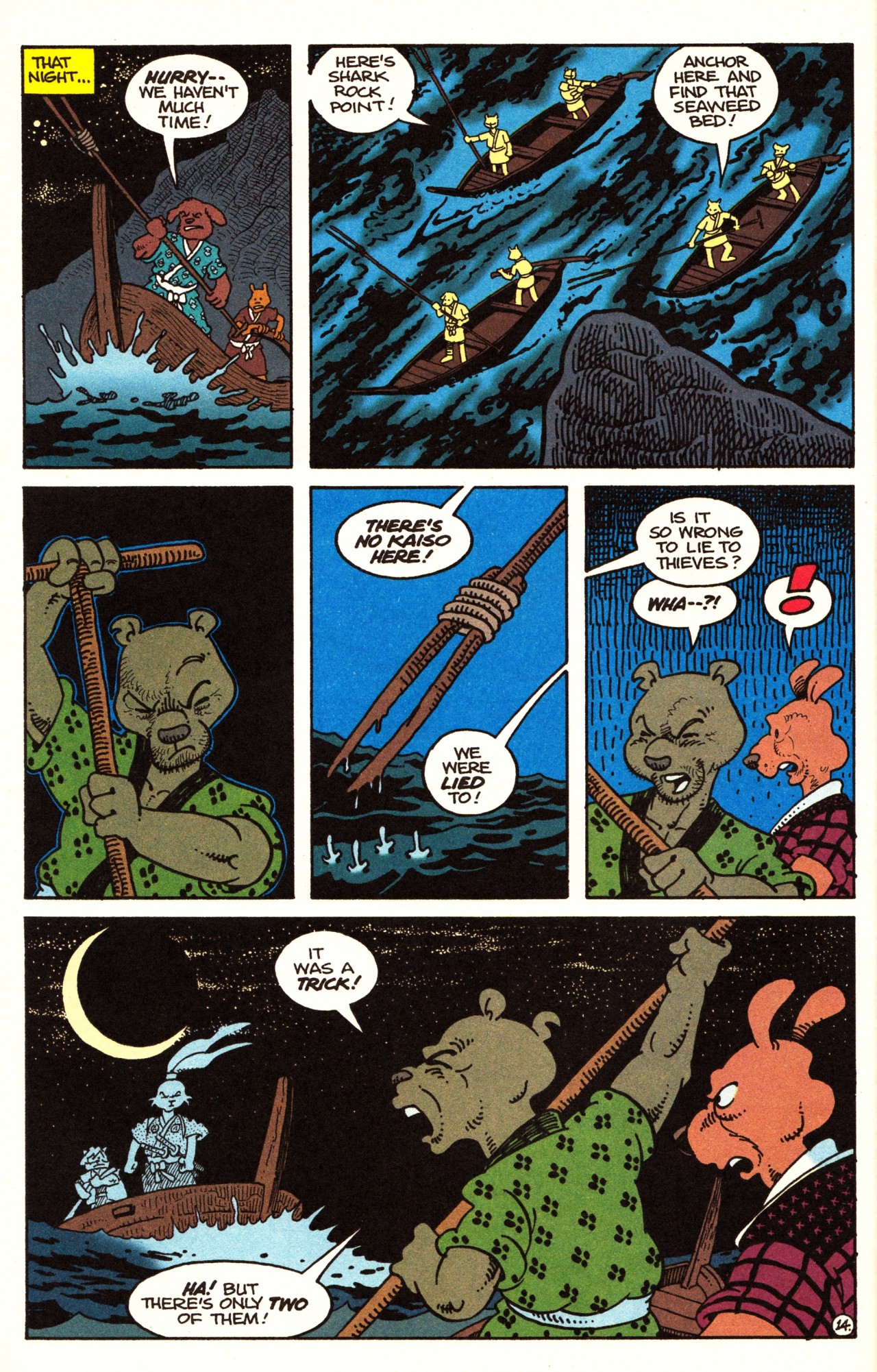 Read online Usagi Yojimbo (1993) comic -  Issue #15 - 16