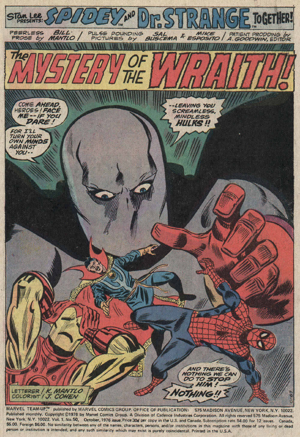 Read online Marvel Team-Up (1972) comic -  Issue #50 - 2