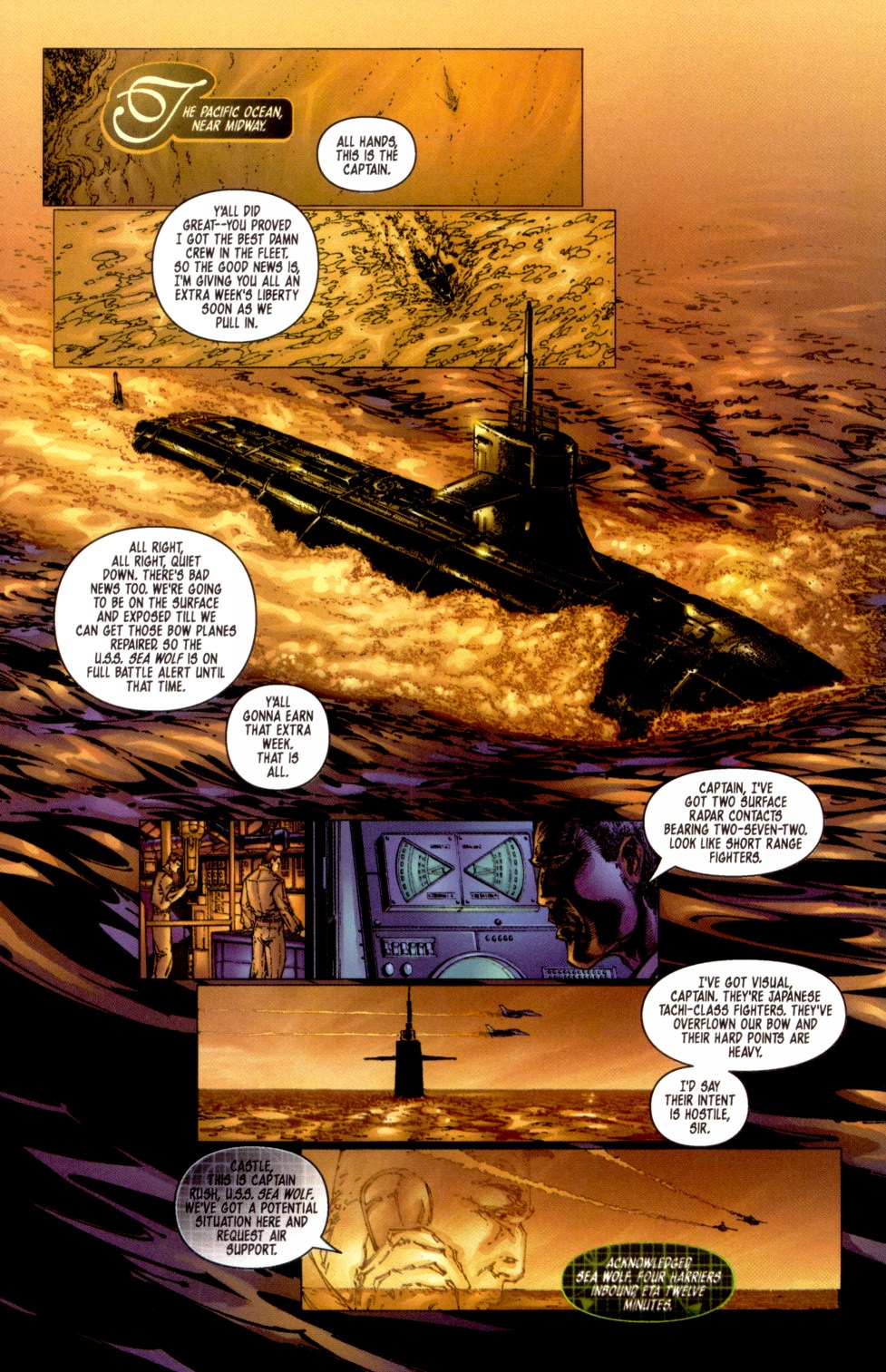 Read online Fathom (1998) comic -  Issue #4 - 8