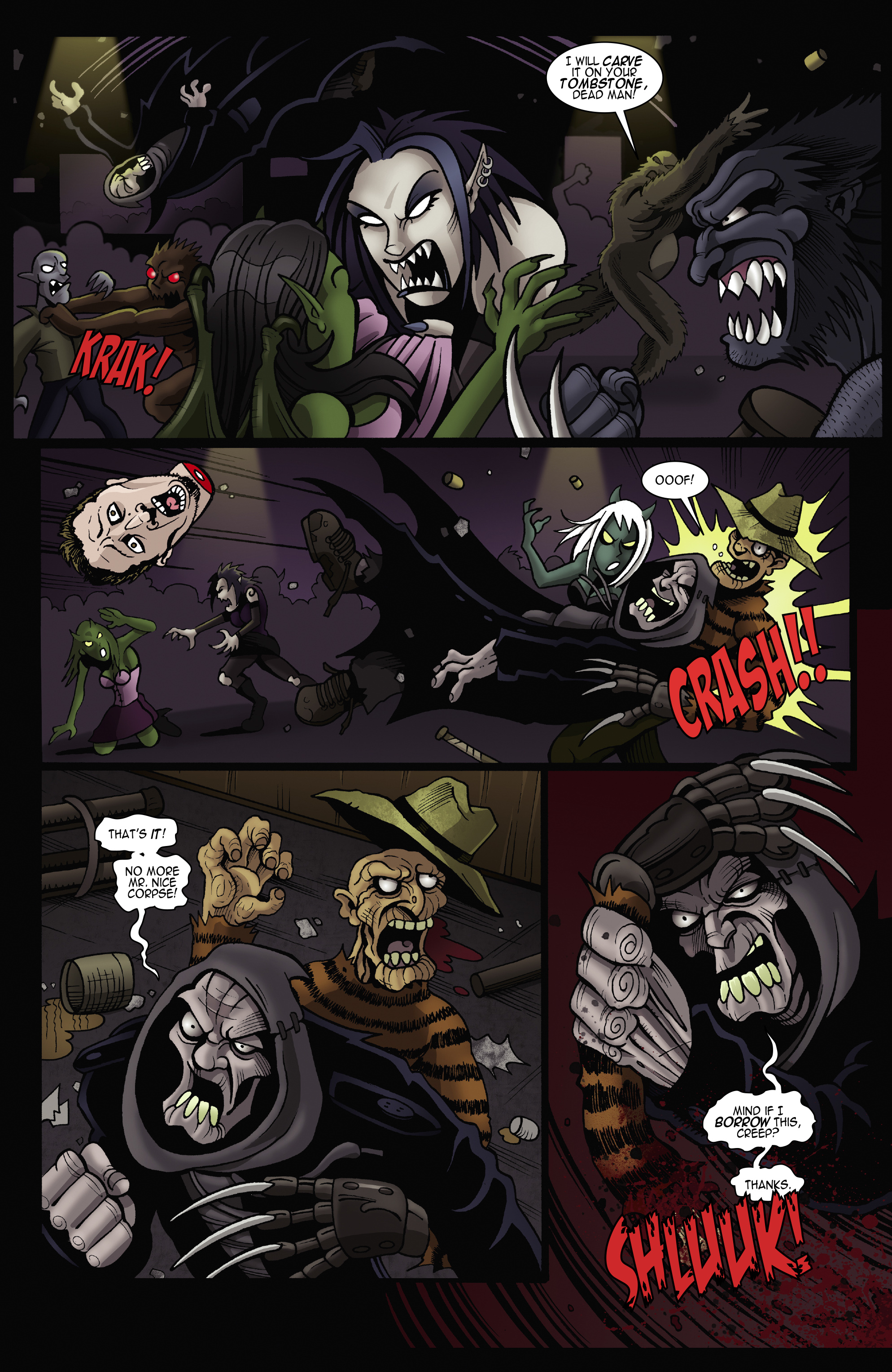 Read online The Living Corpse: Exhumed comic -  Issue #3 - 16