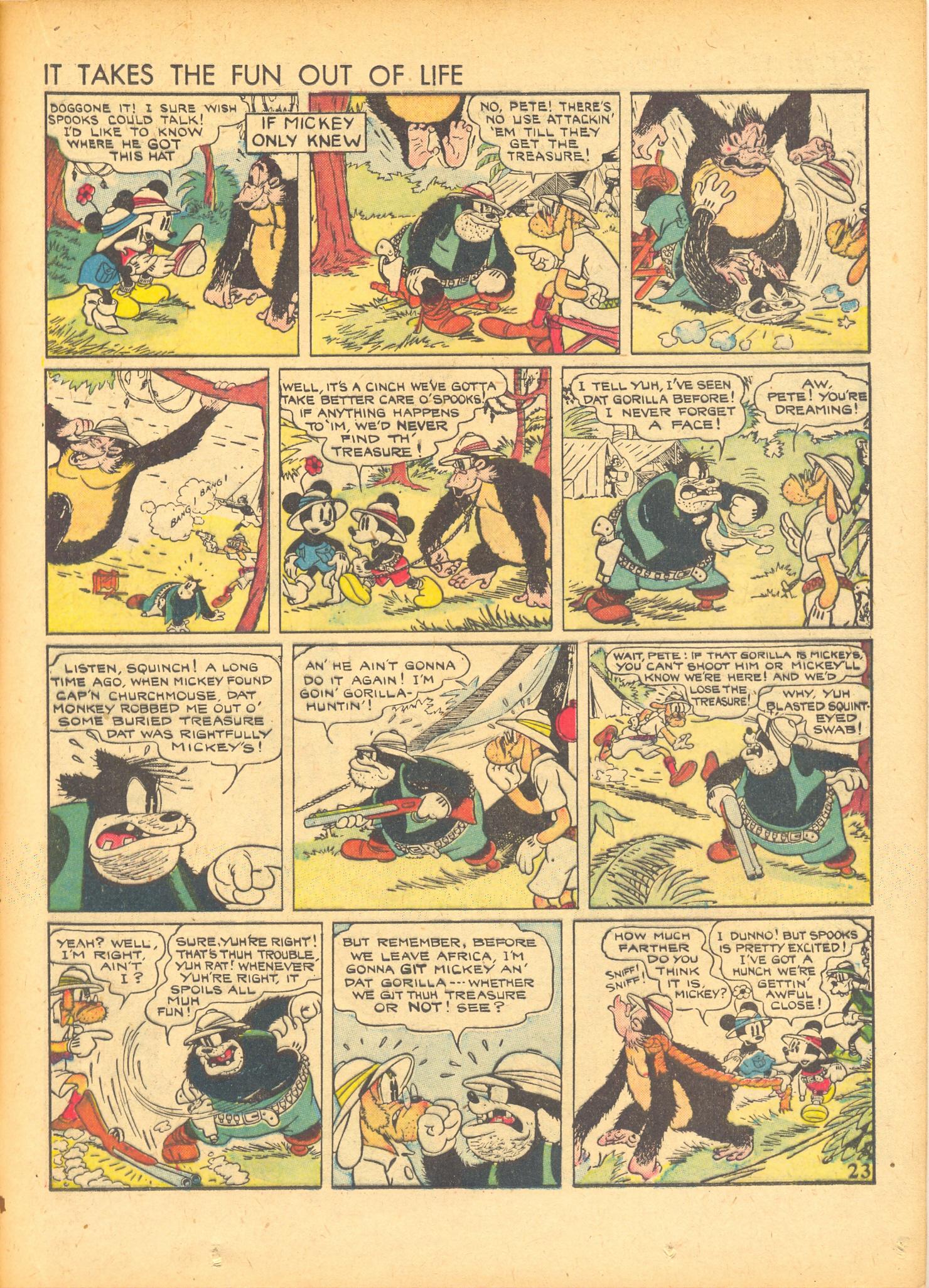 Read online Walt Disney's Comics and Stories comic -  Issue #4 - 25