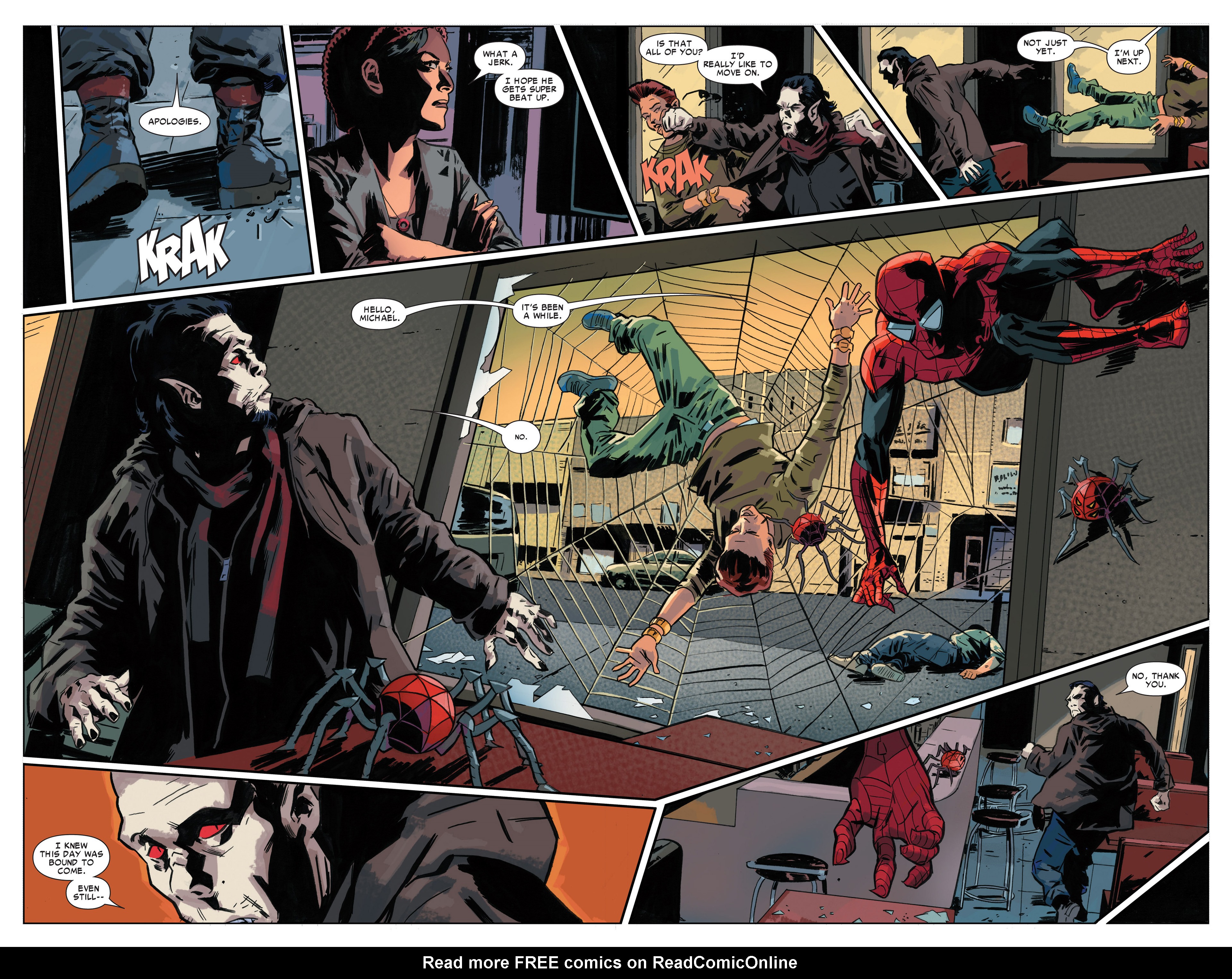 Read online Morbius: The Living Vampire comic -  Issue #6 - 6