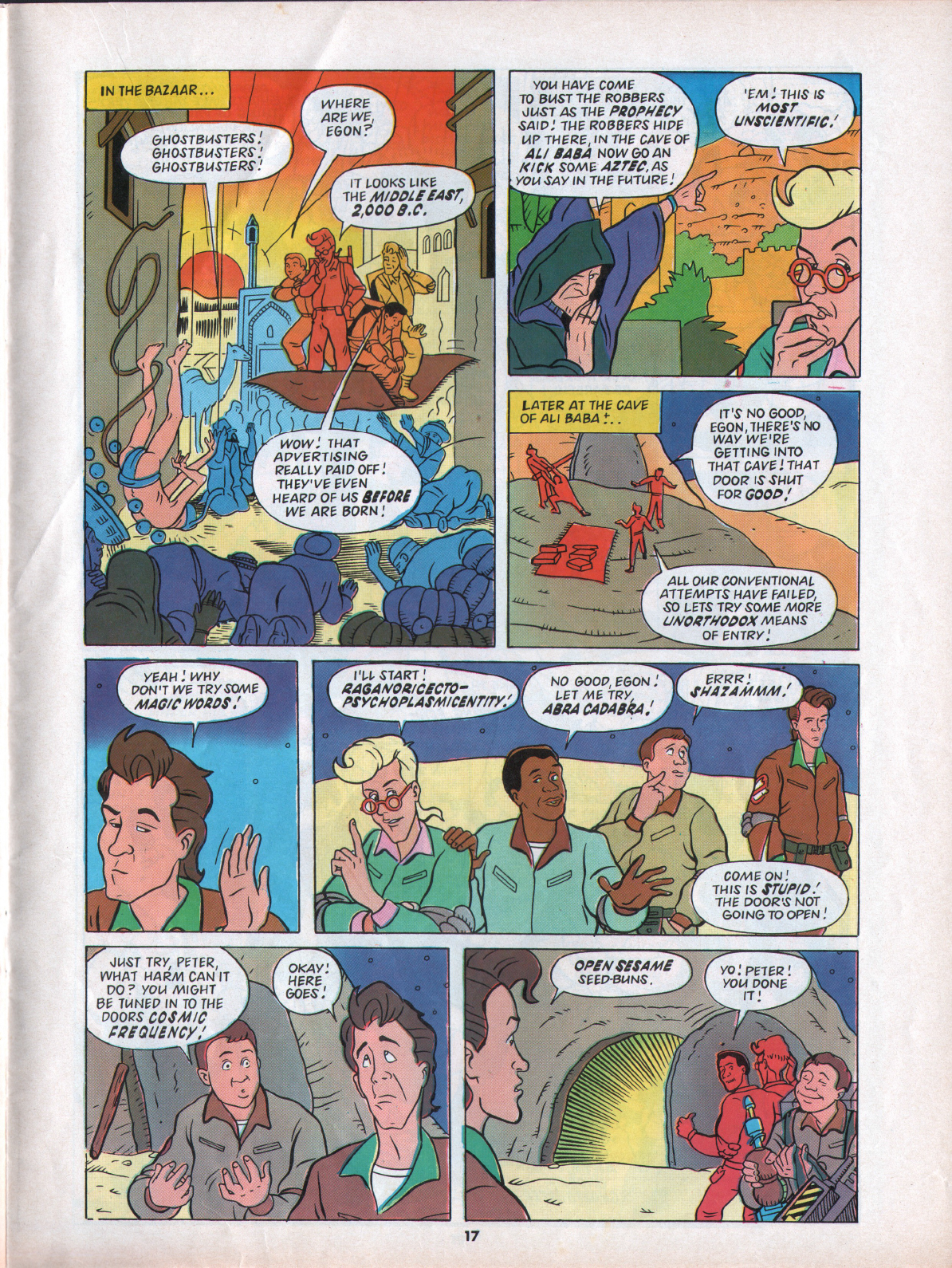 Read online The Real Ghostbusters comic -  Issue #42 - 17