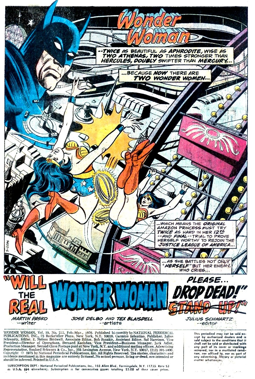 Read online Wonder Woman (1942) comic -  Issue #222 - 2