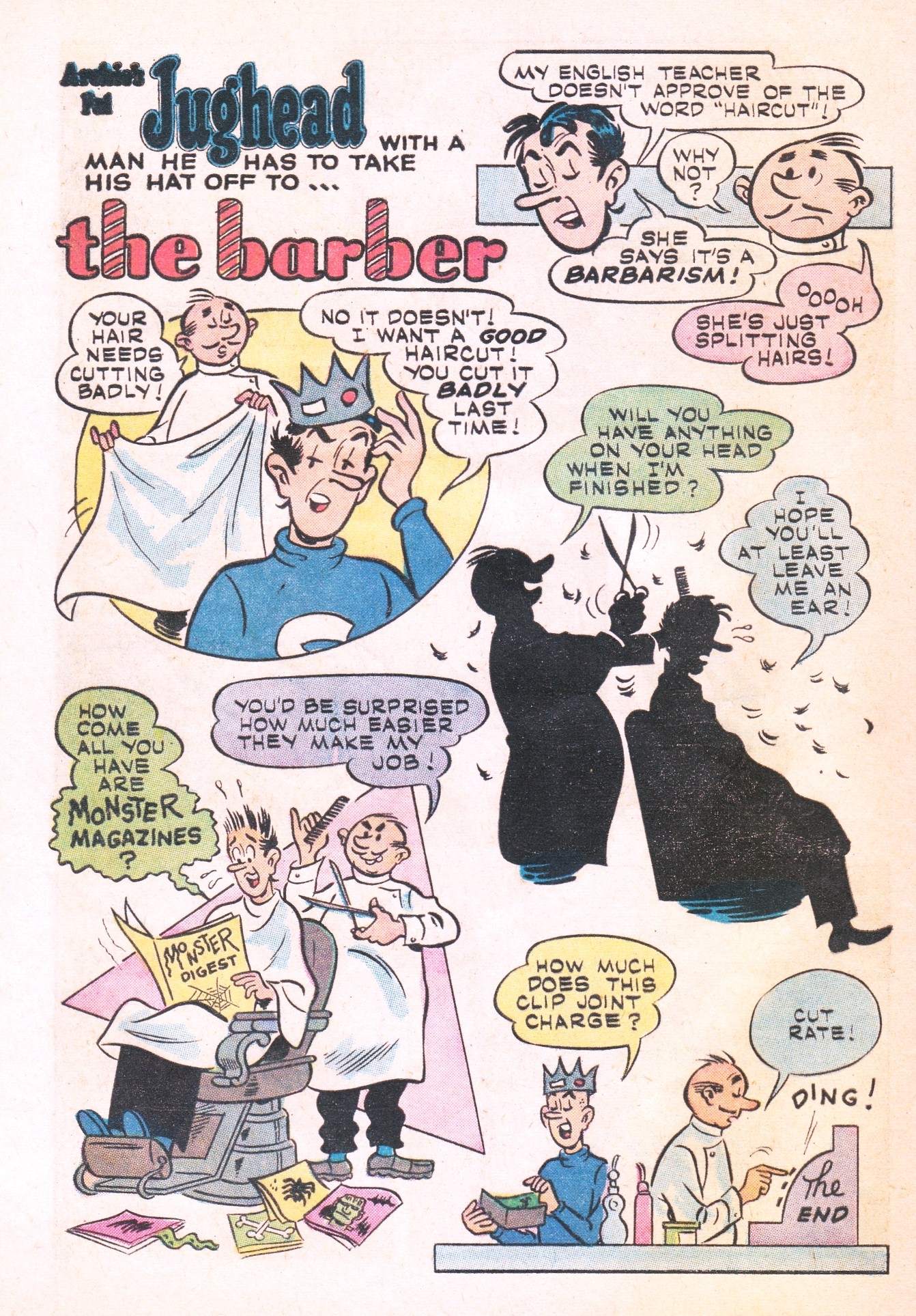 Read online Archie's Joke Book Magazine comic -  Issue #64 - 24