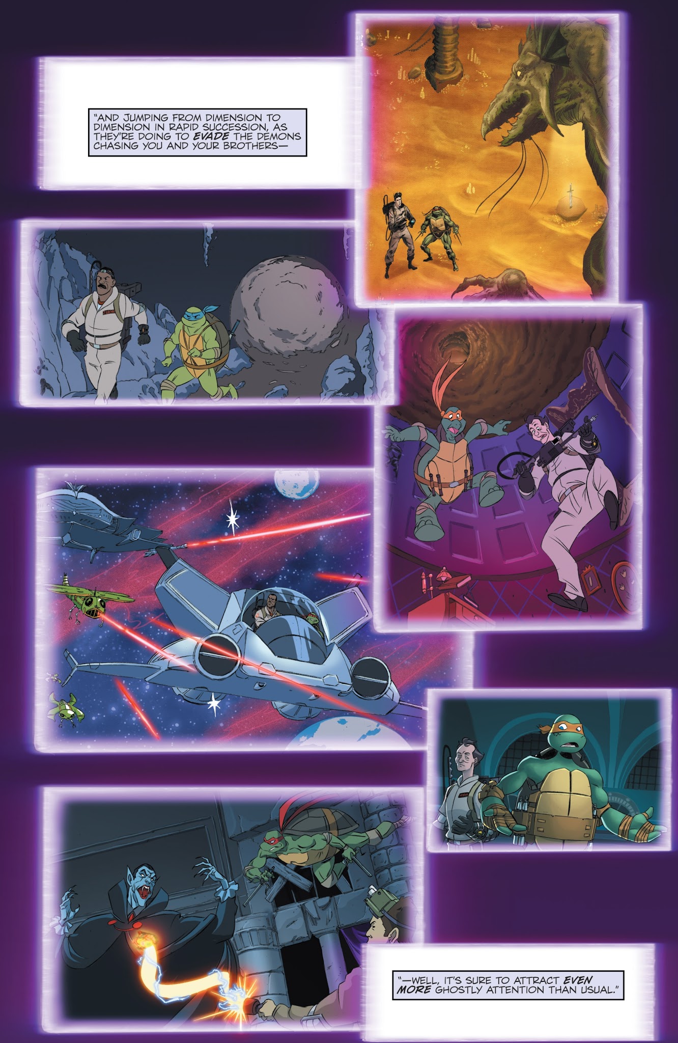 Read online Teenage Mutant Ninja Turtles/Ghostbusters 2 comic -  Issue #2 - 7