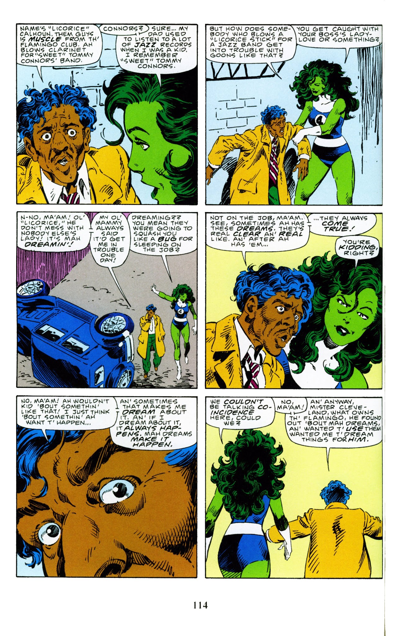 Read online Fantastic Four Visionaries: John Byrne comic -  Issue # TPB 8 - 115