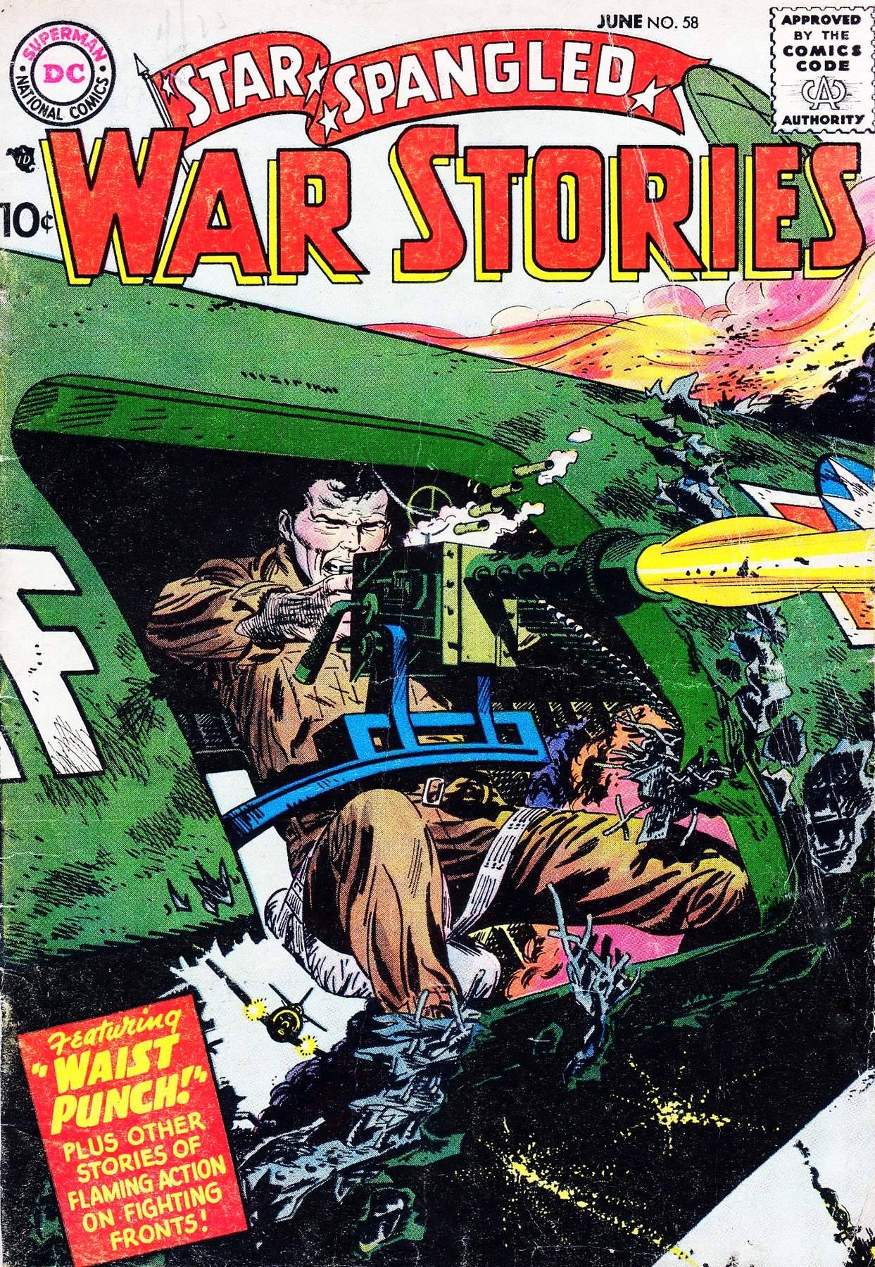 Read online Star Spangled War Stories (1952) comic -  Issue #58 - 1