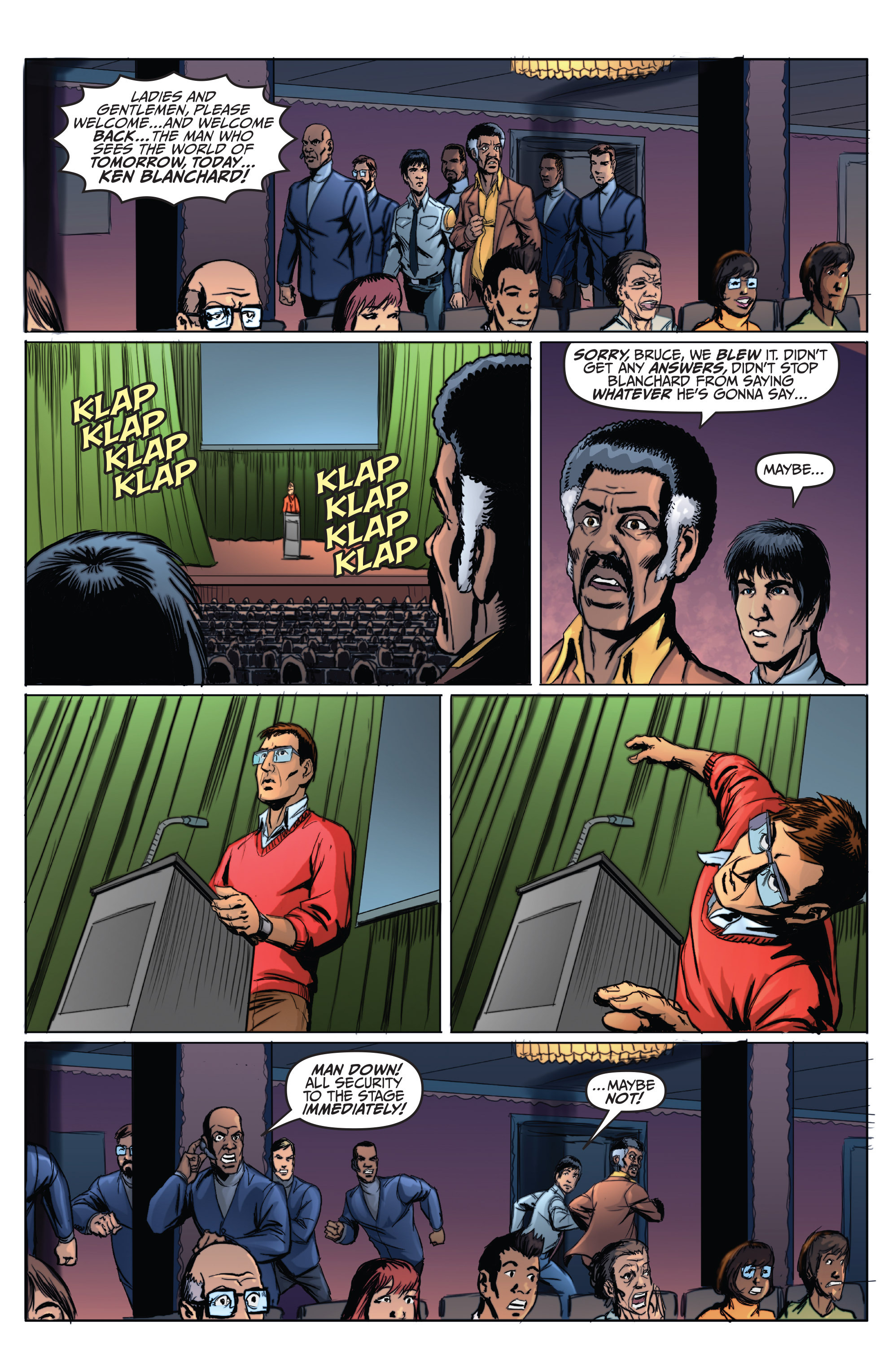 Read online Bruce Lee: The Dragon Rises comic -  Issue #3 - 21