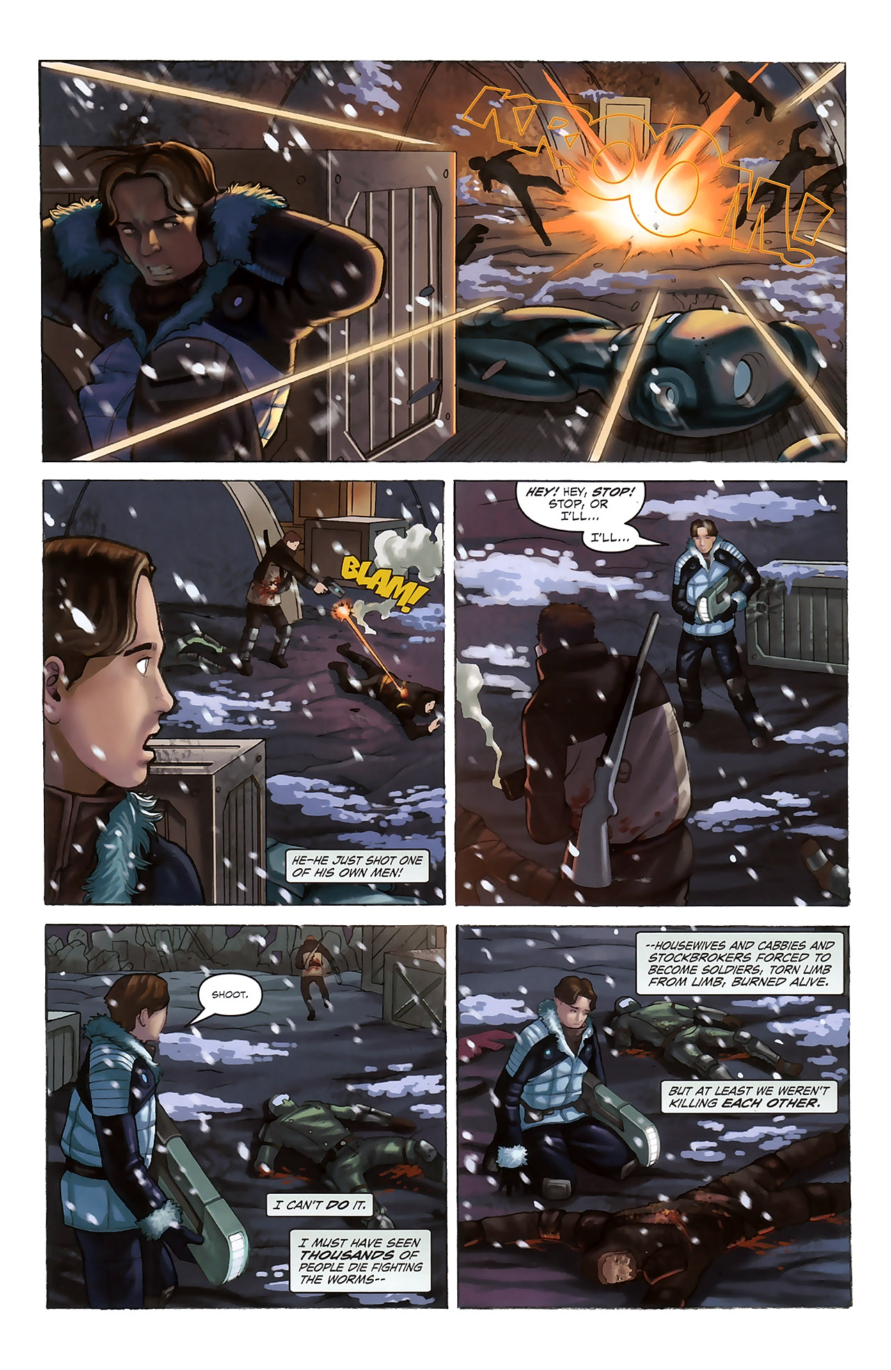 Read online Drafted: One Hundred Days comic -  Issue # Full - 17