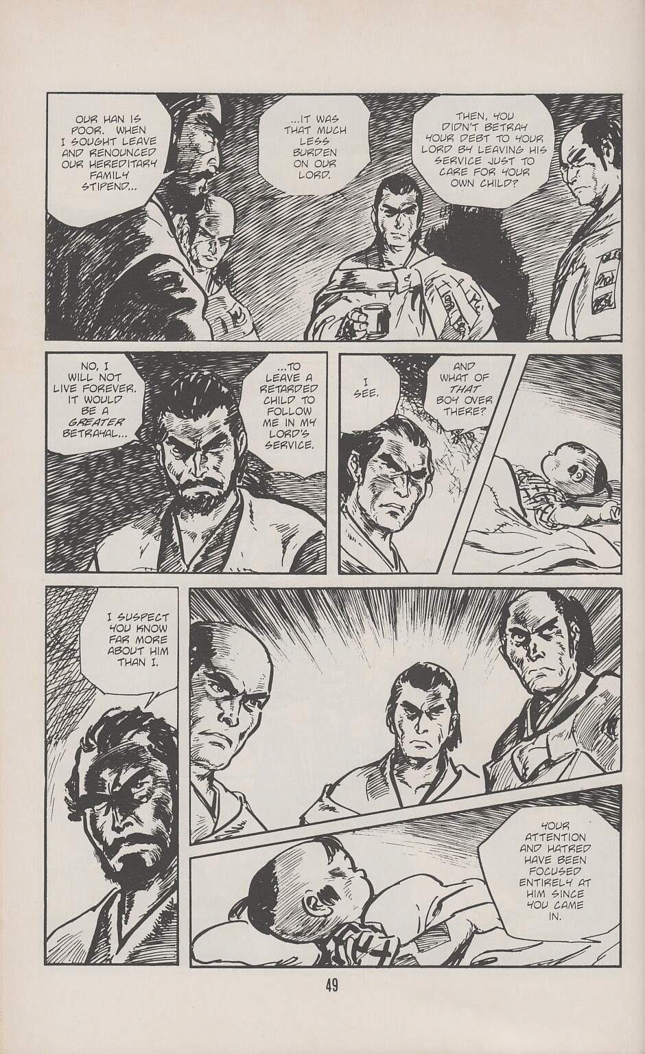 Read online Lone Wolf and Cub comic -  Issue #33 - 55