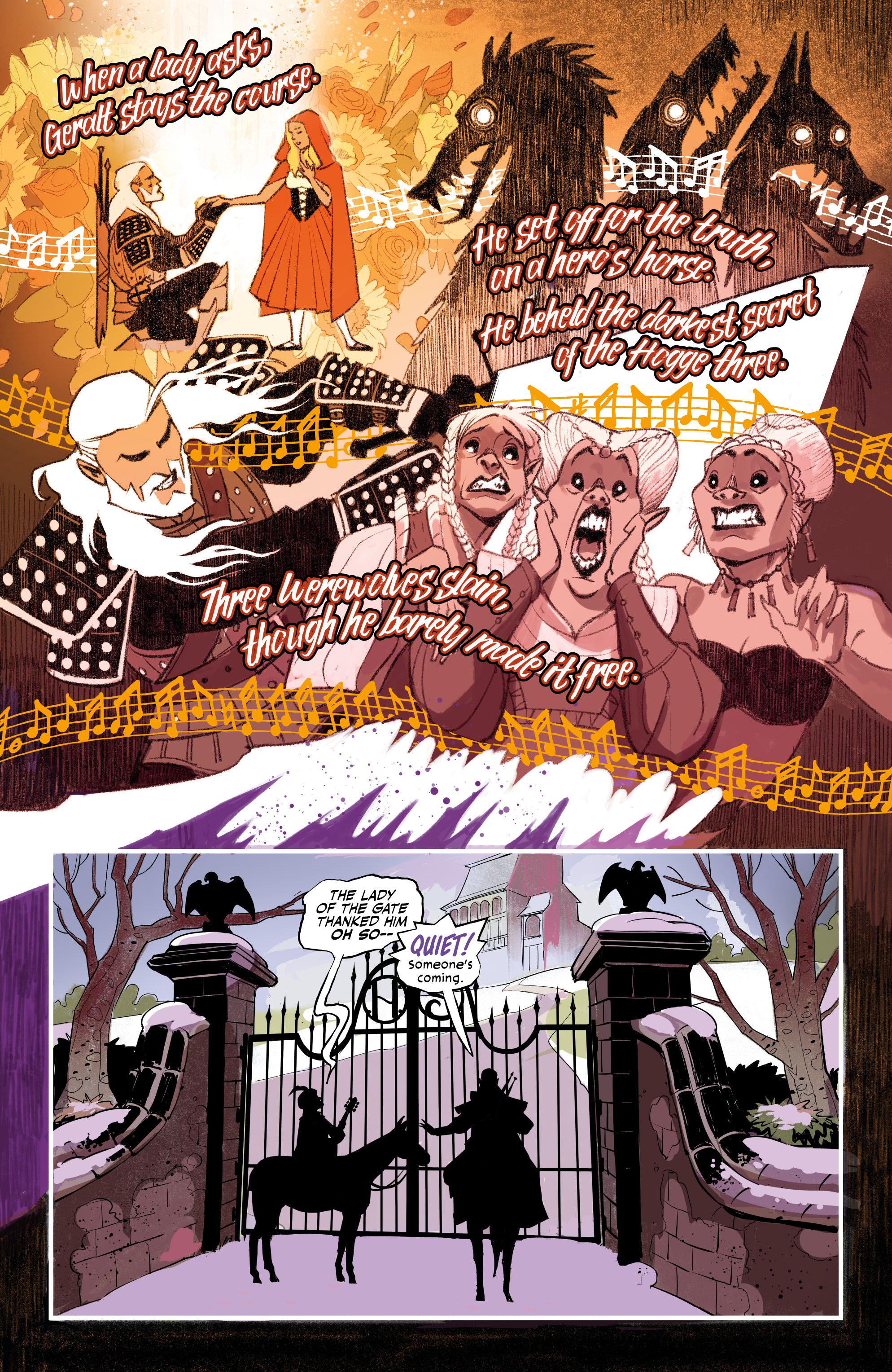 Read online The Witcher: The Ballad of Two Wolves comic -  Issue #1 - 14