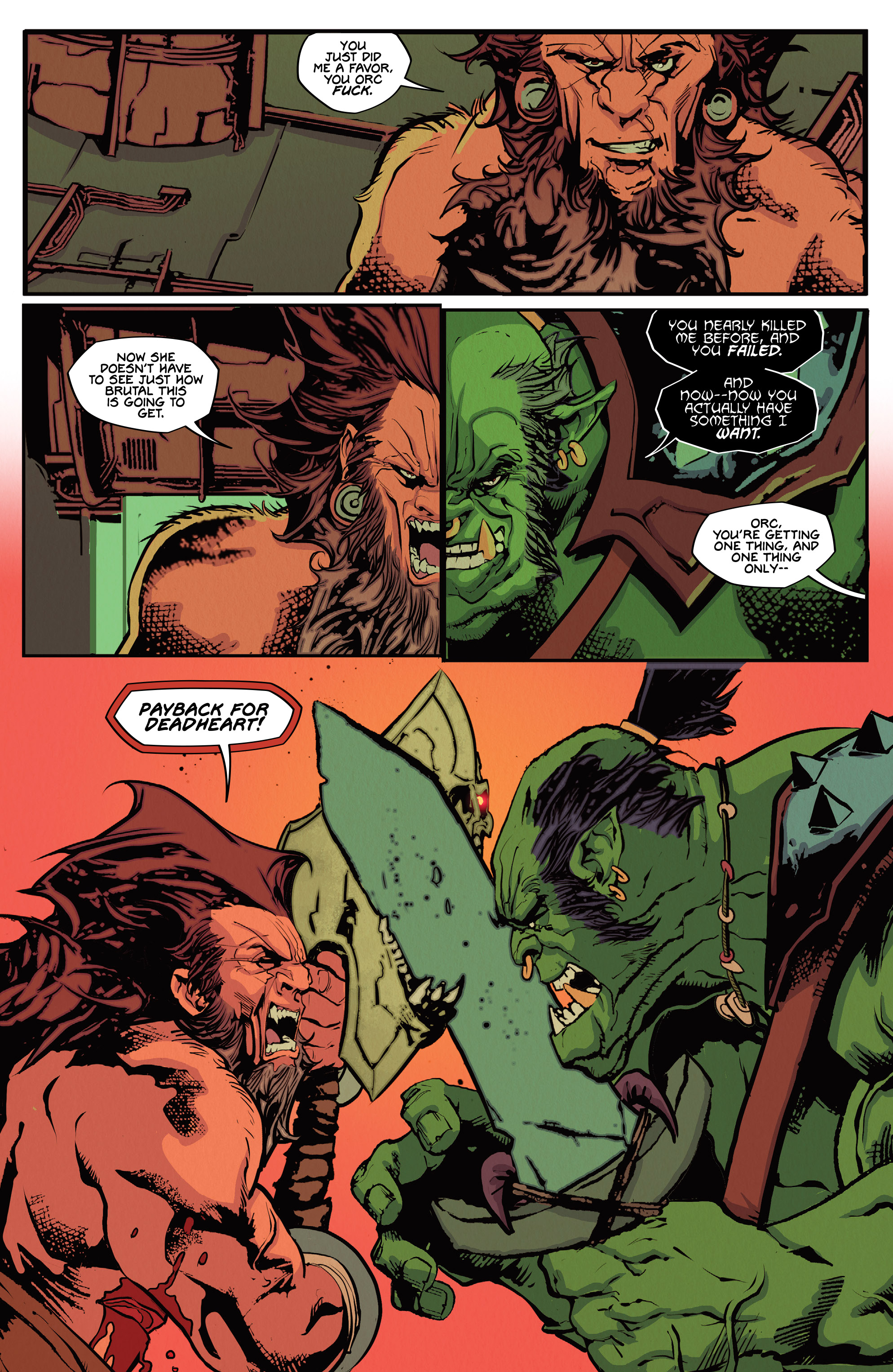 Read online Barbaric: Axe to Grind comic -  Issue #3 - 17