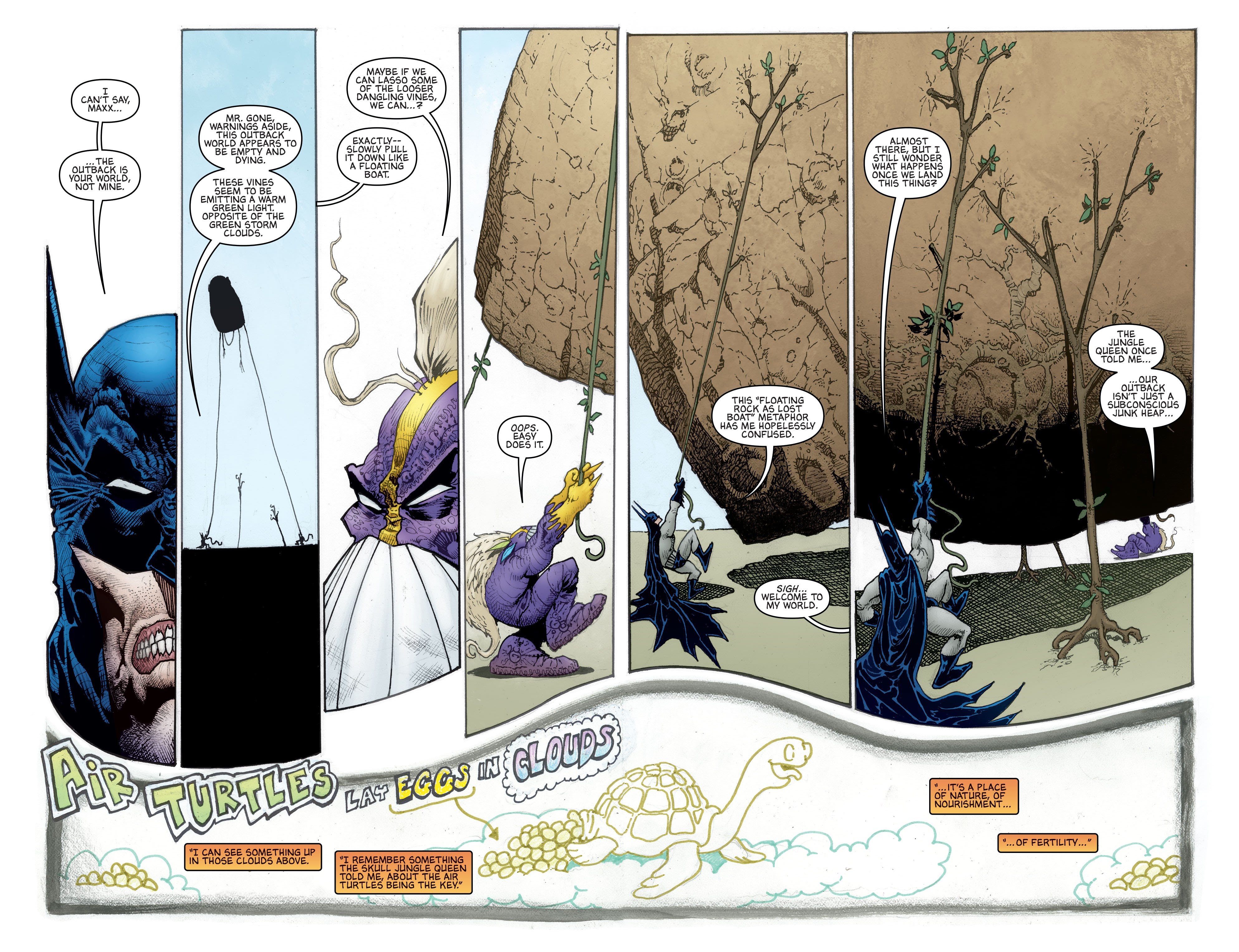Read online Batman/The Maxx: Arkham Dreams comic -  Issue #5 - 15