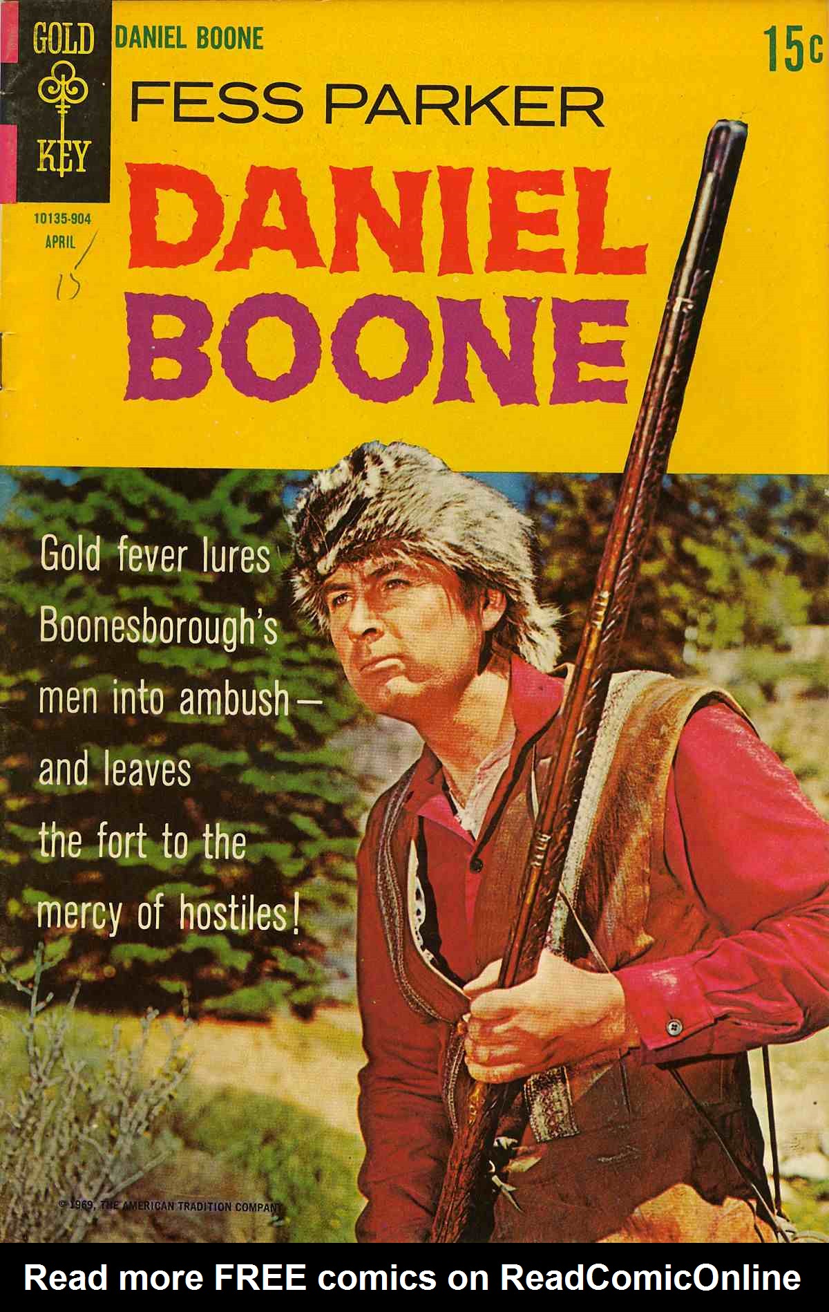 Read online Daniel Boone comic -  Issue #15 - 1