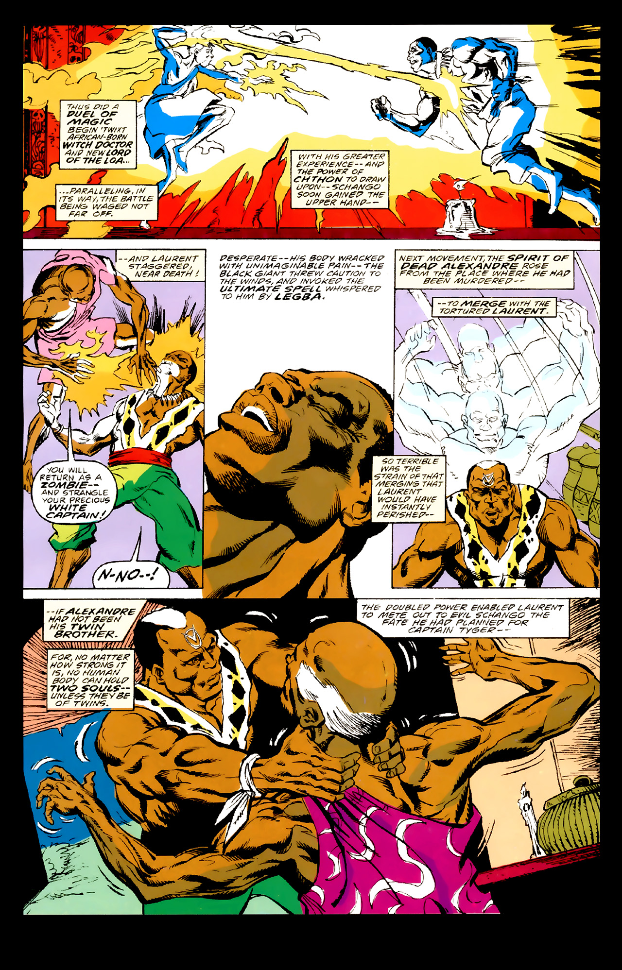 Read online Doctor Voodoo: Avenger of the Supernatural comic -  Issue #4 - 26