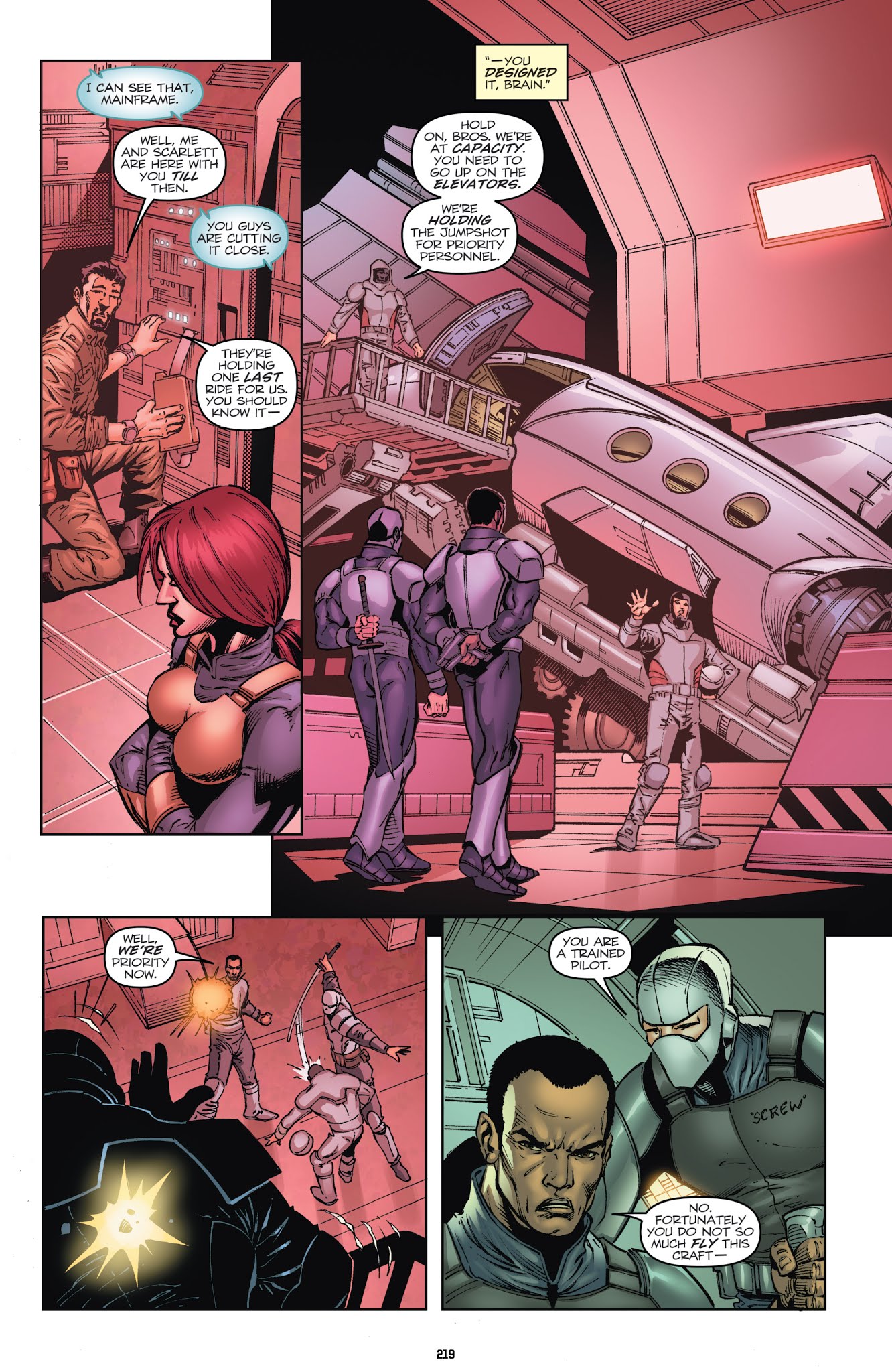 Read online G.I. Joe: The IDW Collection comic -  Issue # TPB 6 - 216