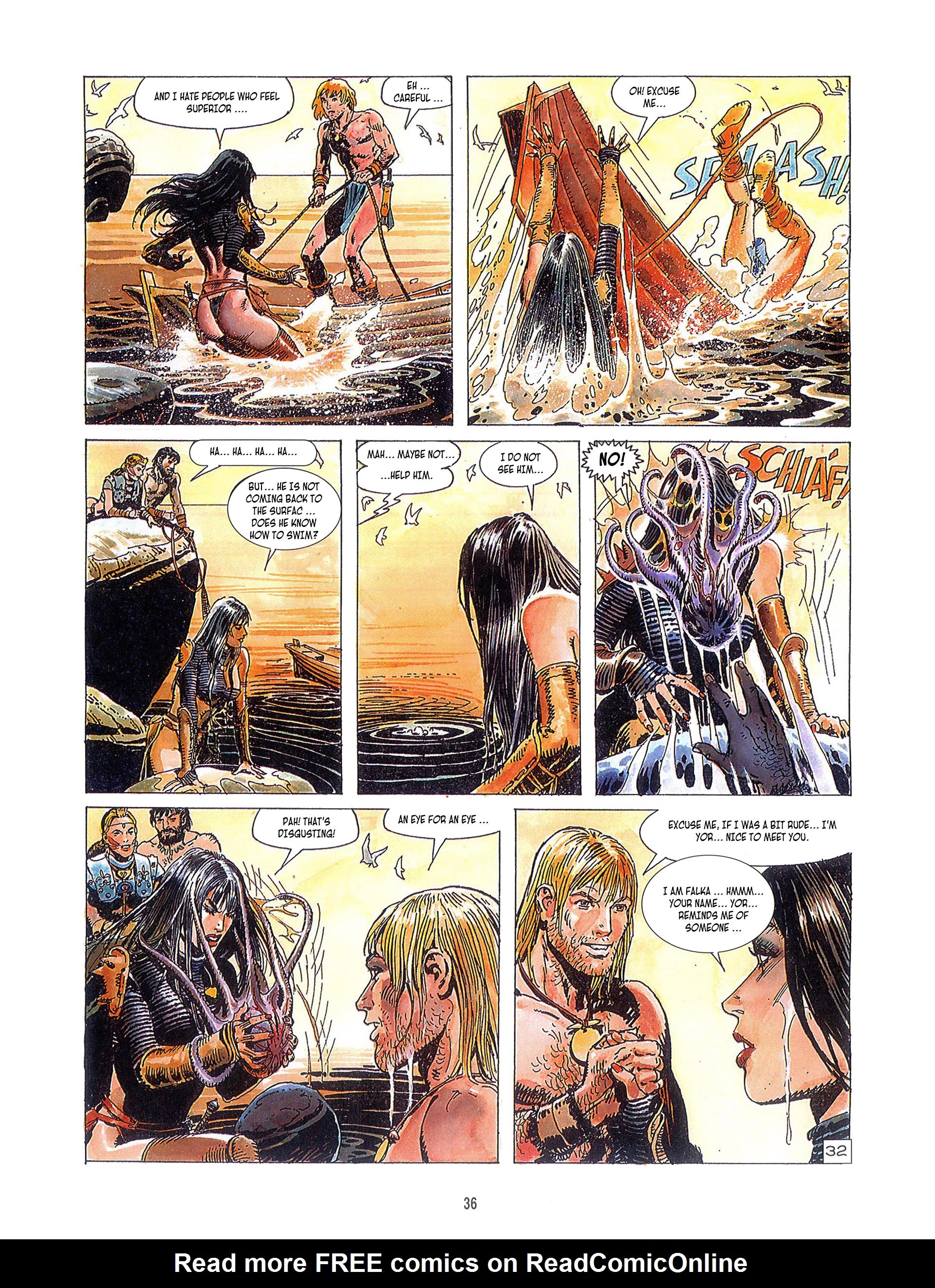 Read online Falka comic -  Issue #5 - 34