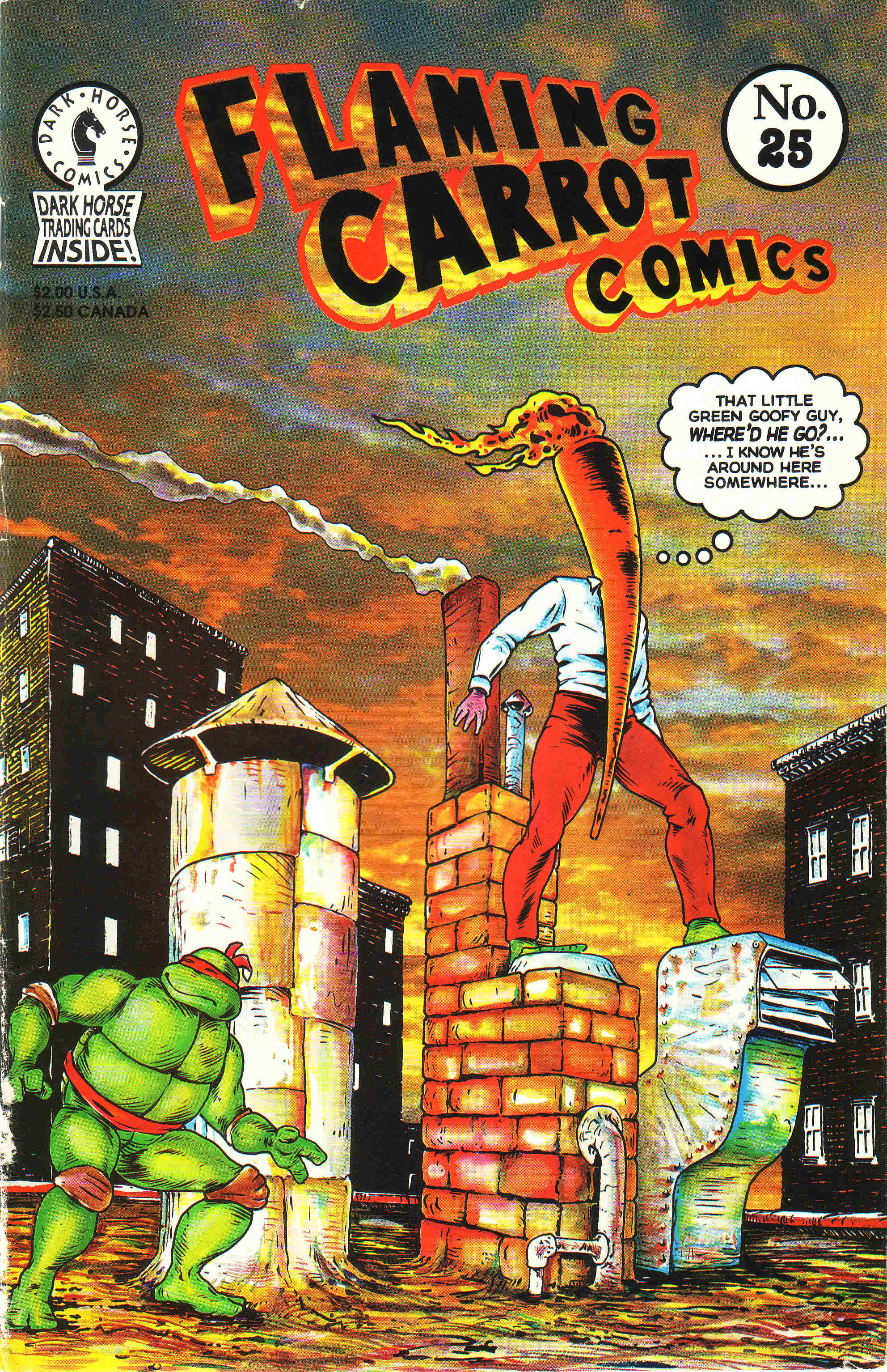 Read online Flaming Carrot Comics (1988) comic -  Issue #25 - 1