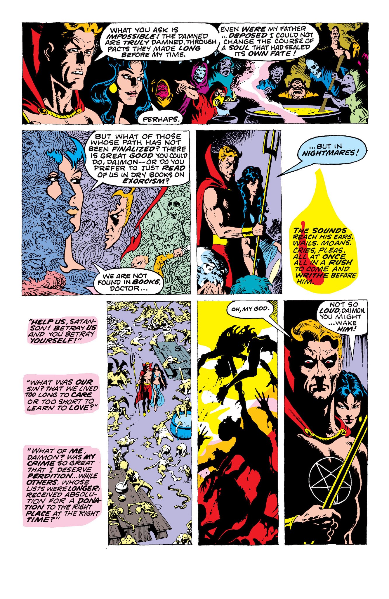 Read online Son of Satan Classic comic -  Issue # TPB (Part 5) - 63