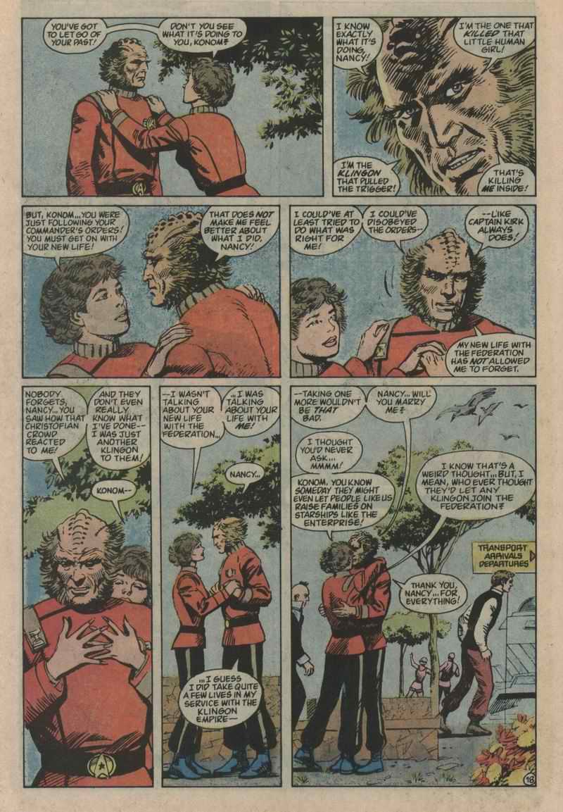 Read online Star Trek (1984) comic -  Issue #46 - 19