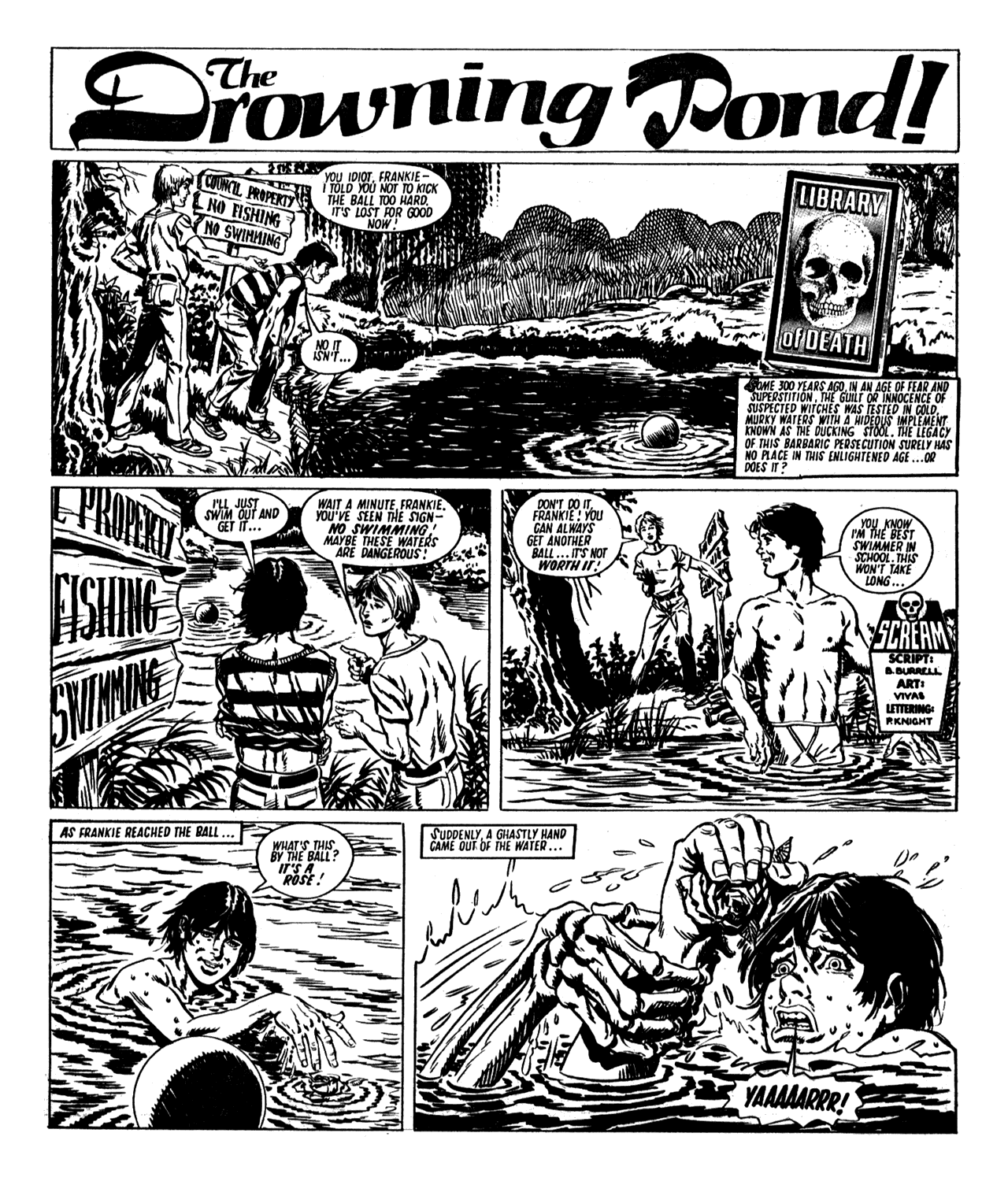 Read online Scream! (1984) comic -  Issue #3 - 19