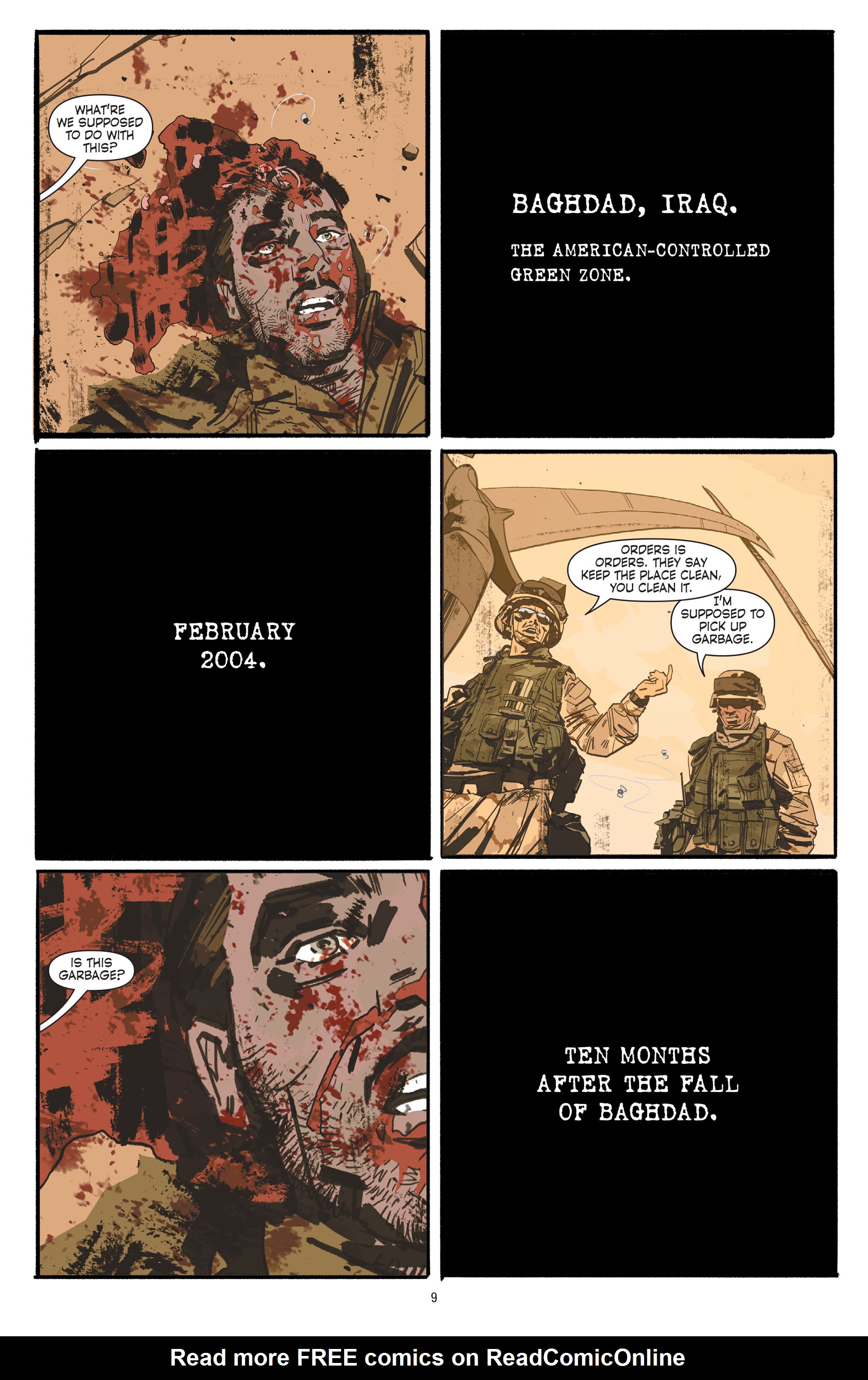 Read online The Sheriff of Babylon comic -  Issue # _The Deluxe Edition (Part 1) - 8