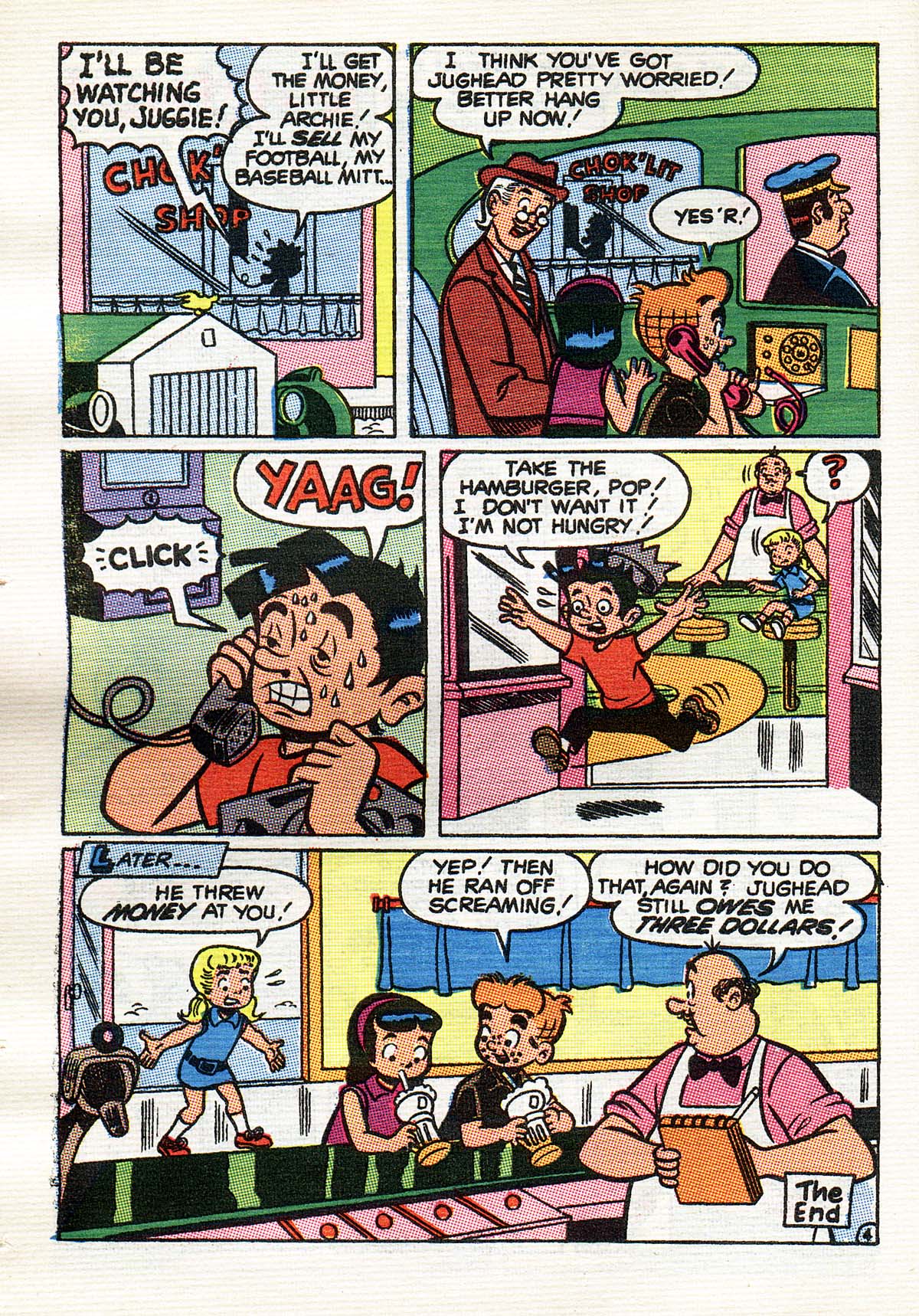 Read online Little Archie Comics Digest Magazine comic -  Issue #44 - 45