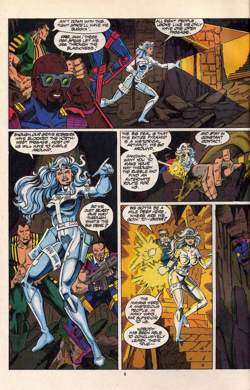 Read online Silver Sable and the Wild Pack comic -  Issue #29 - 3