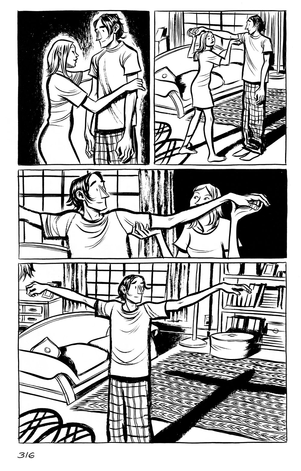 Read online Blankets comic -  Issue #2 - 92