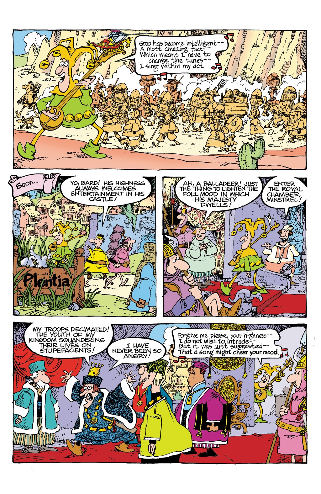 Read online Sergio Aragonés' Groo: The Most Intelligent Man In The World comic -  Issue # TPB - 28