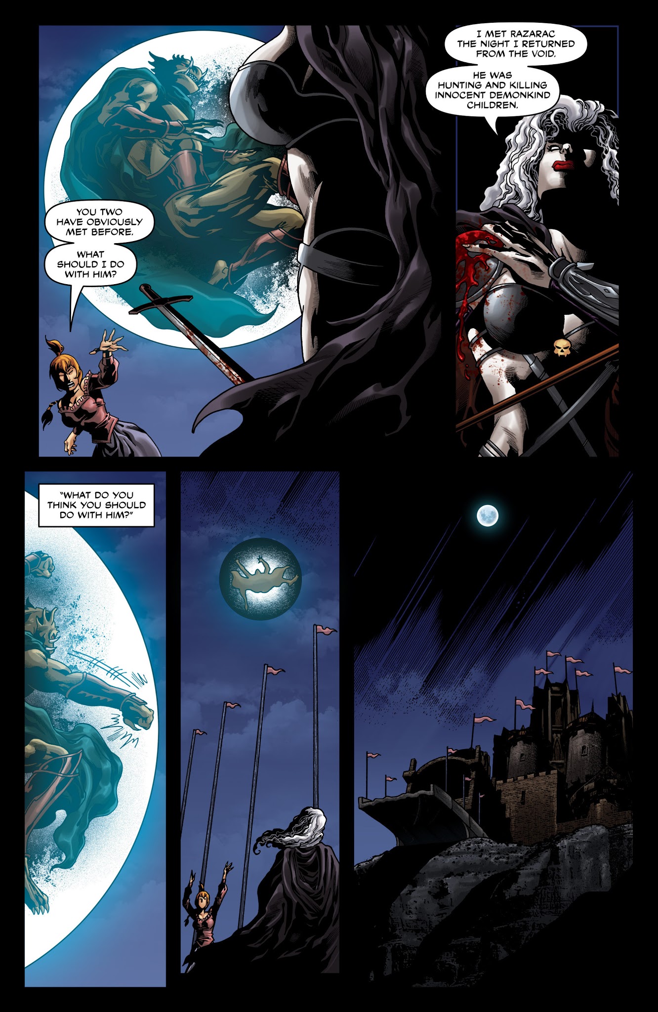 Read online Lady Death: Apocalypse comic -  Issue #6 - 12