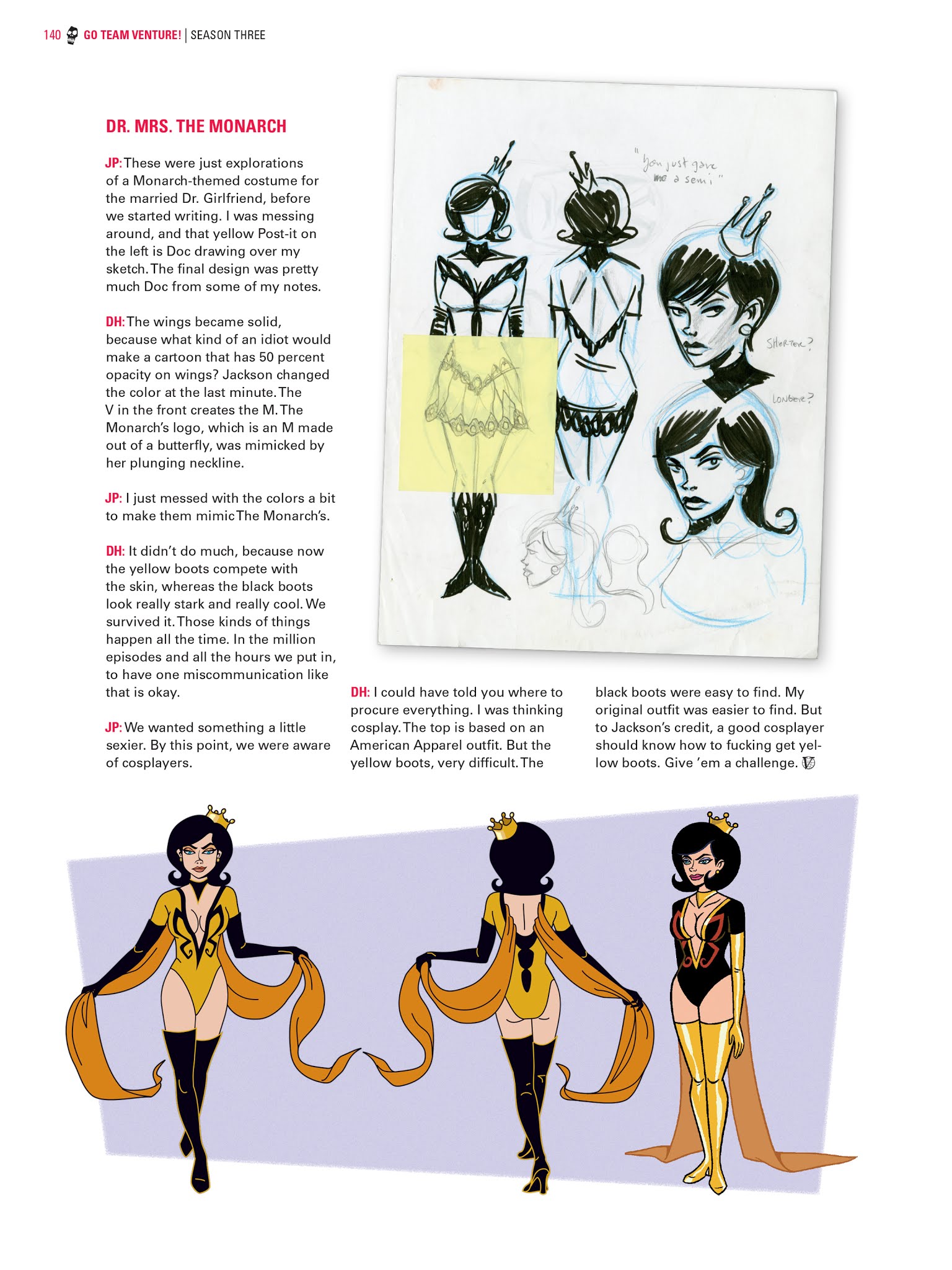 Read online Go Team Venture!: The Art and Making of The Venture Bros. comic -  Issue # TPB (Part 2) - 39