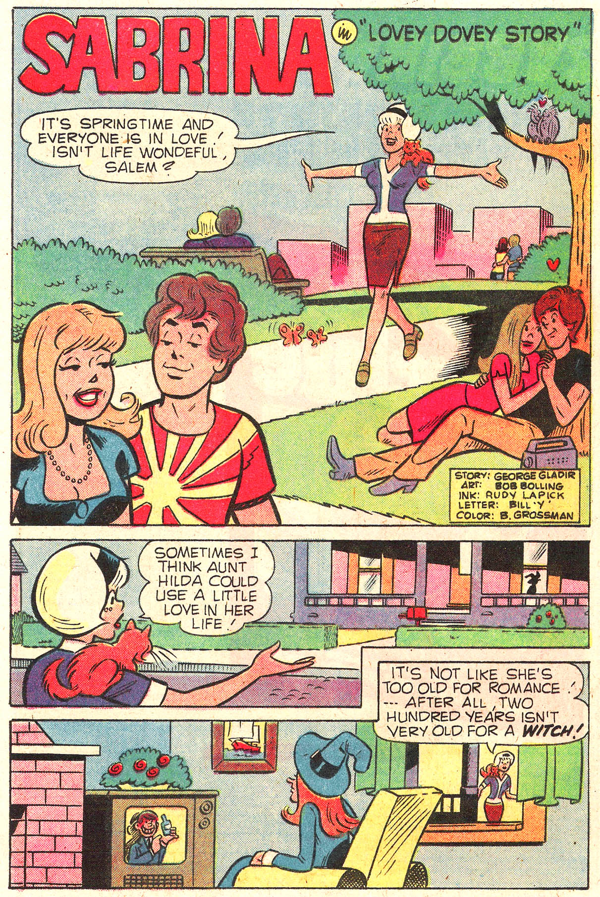 Read online Sabrina The Teenage Witch (1971) comic -  Issue #68 - 20