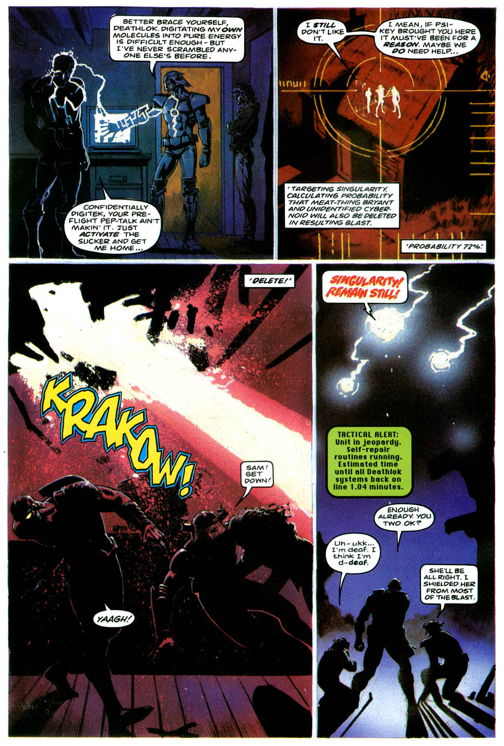 Read online Digitek comic -  Issue #3 - 6
