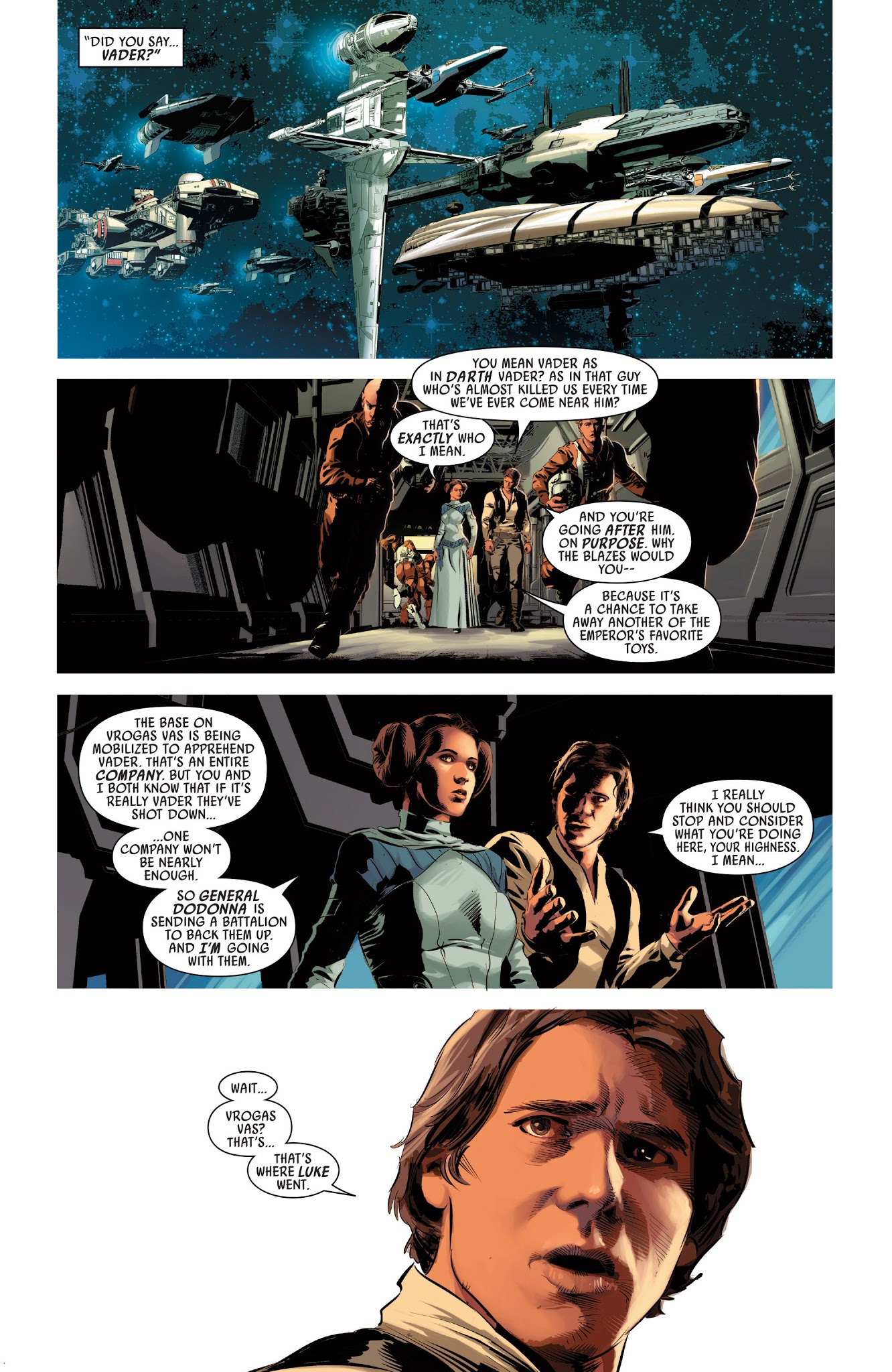 Read online Star Wars: Vader Down comic -  Issue # TPB - 23