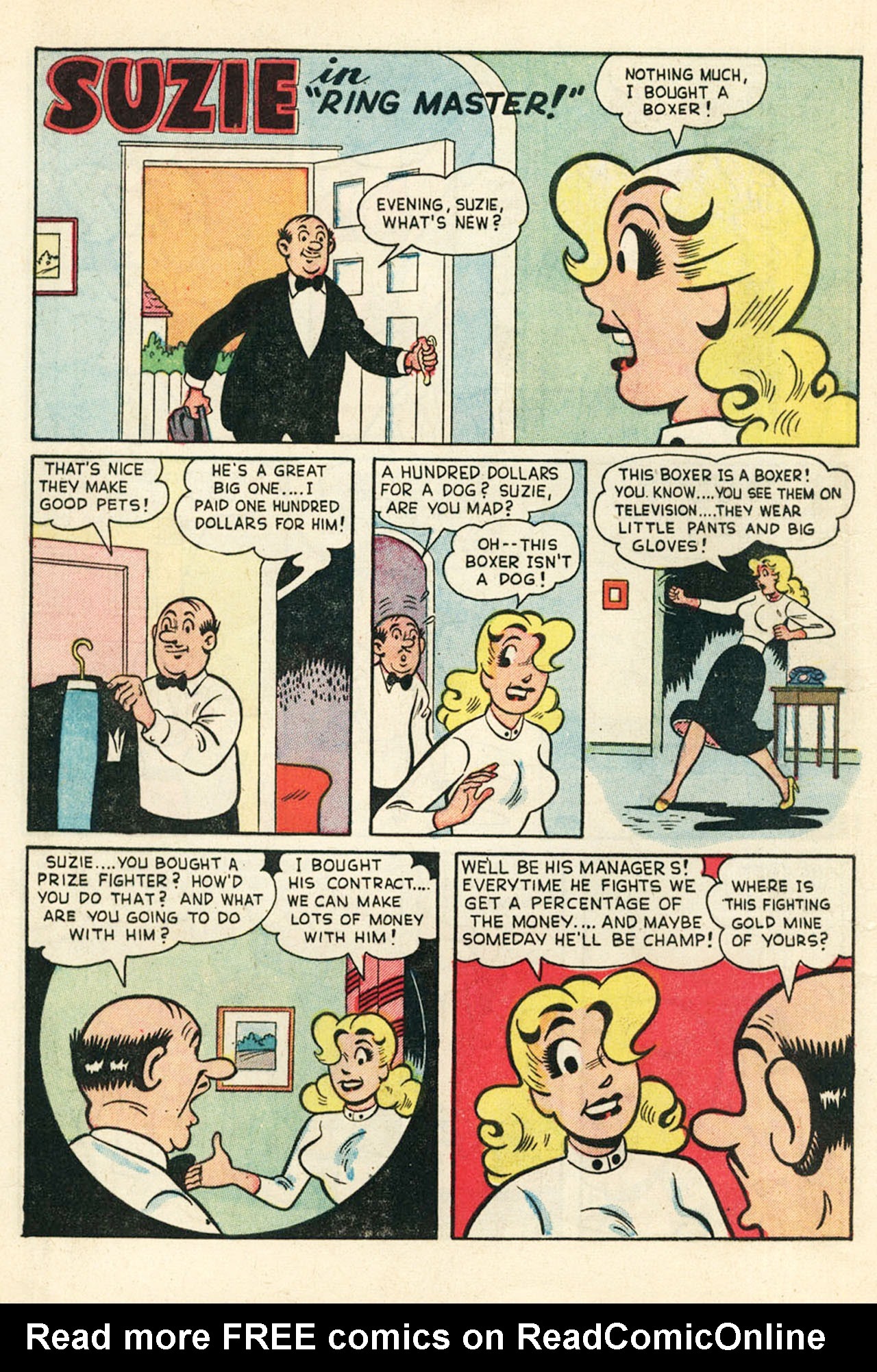 Read online Suzie Comics comic -  Issue #99 - 8
