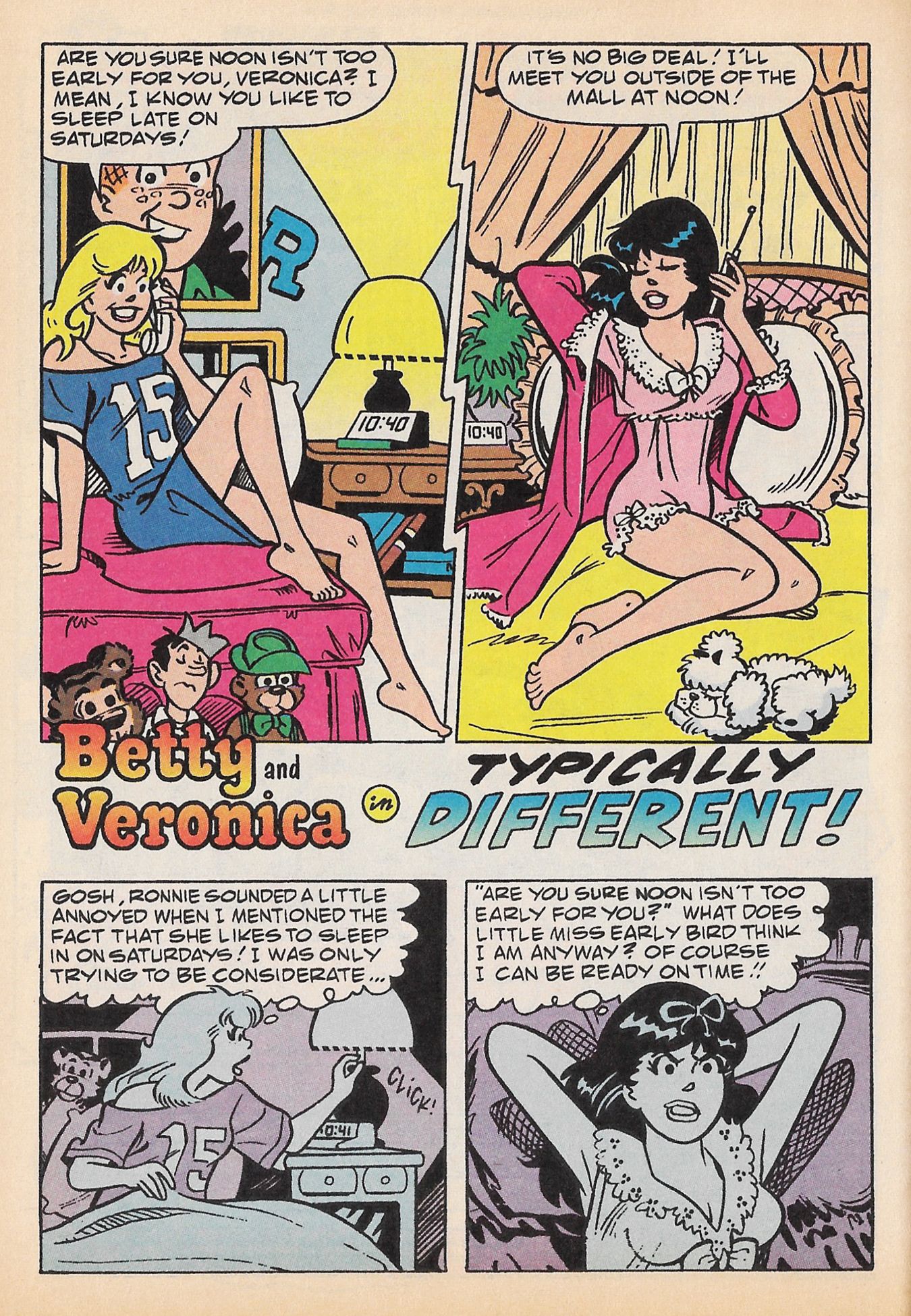 Read online Betty and Veronica Digest Magazine comic -  Issue #77 - 86