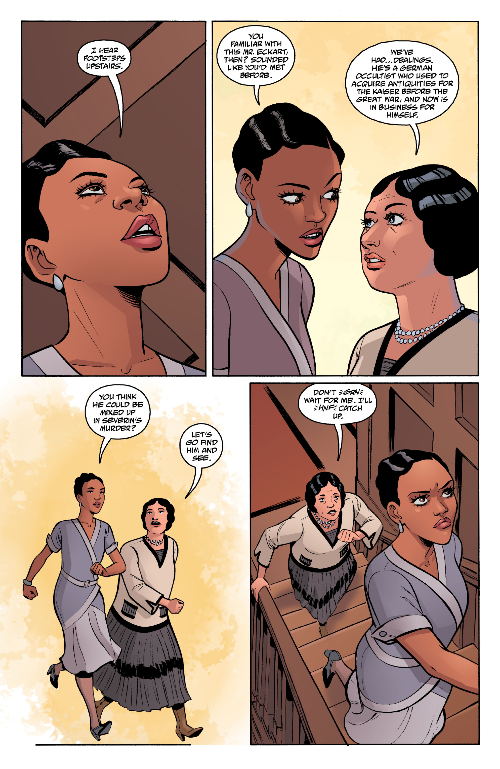 Read online The House of Lost Horizons: A Sarah Jewell Mystery comic -  Issue #1 - 14