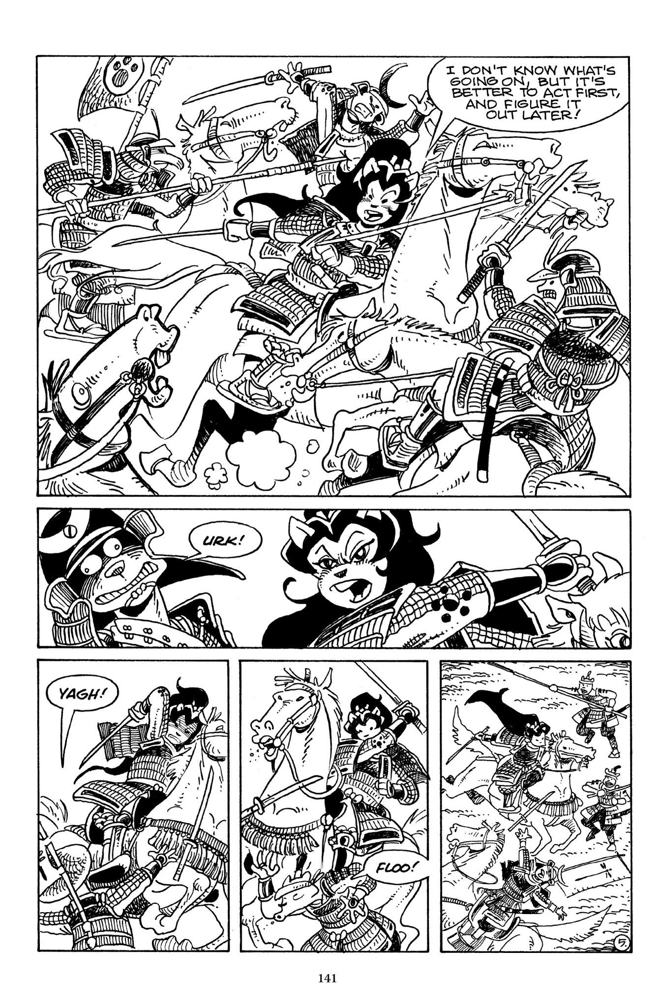 Read online The Usagi Yojimbo Saga comic -  Issue # TPB 5 - 138