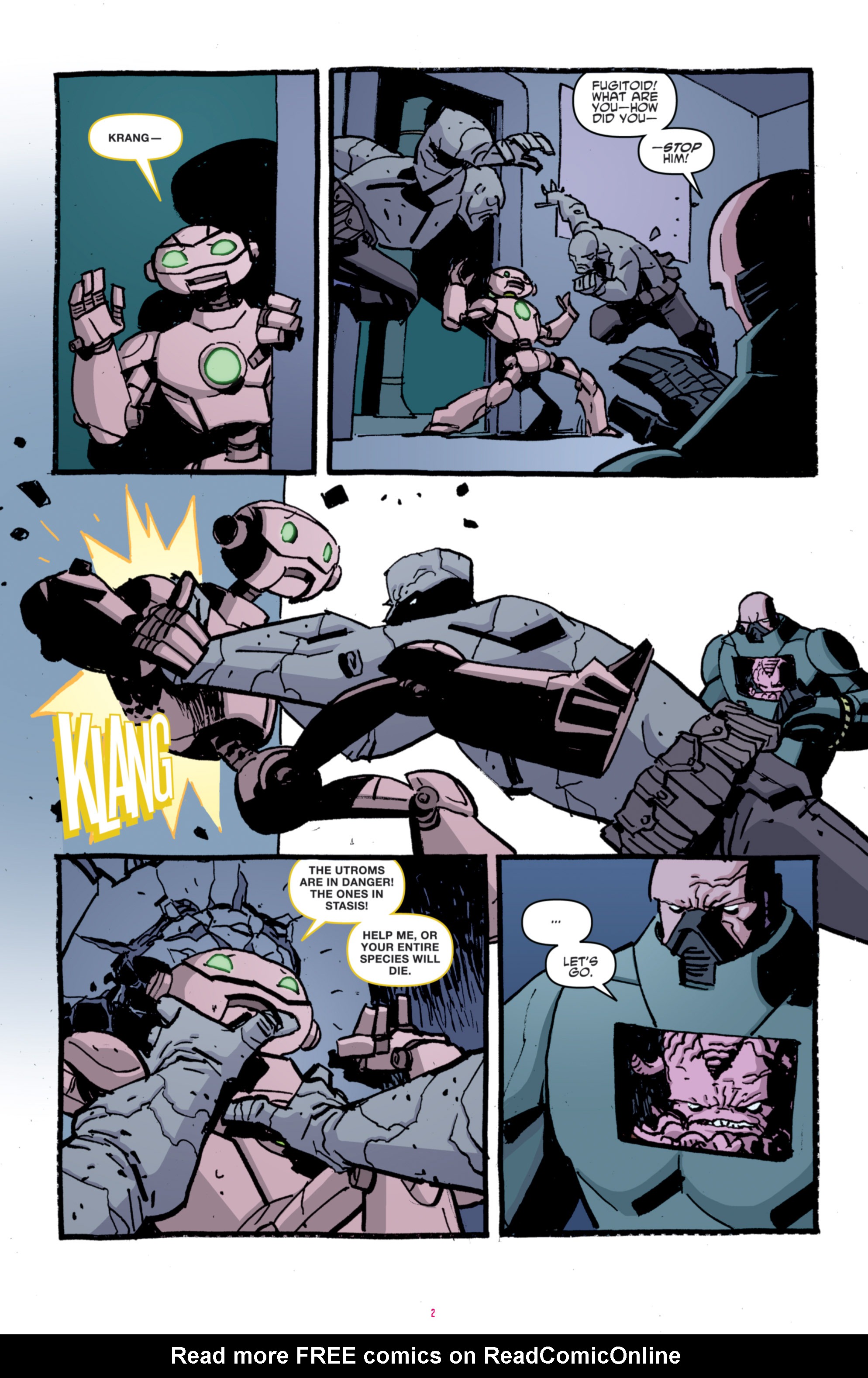 Read online Teenage Mutant Ninja Turtles Utrom Empire comic -  Issue #2 - 5
