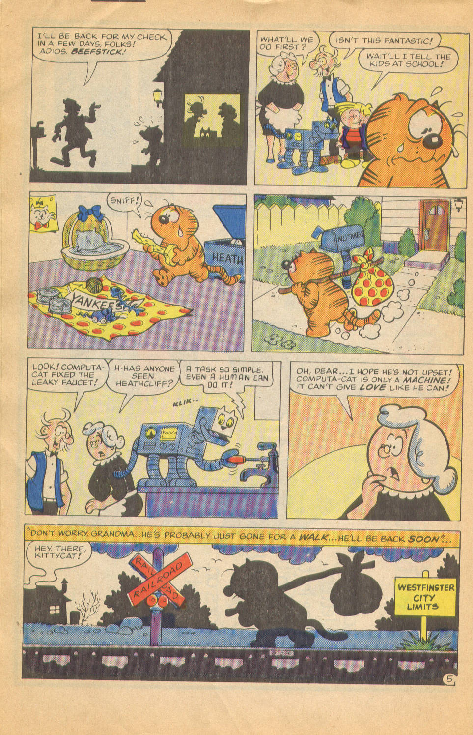 Read online Heathcliff comic -  Issue #5 - 8
