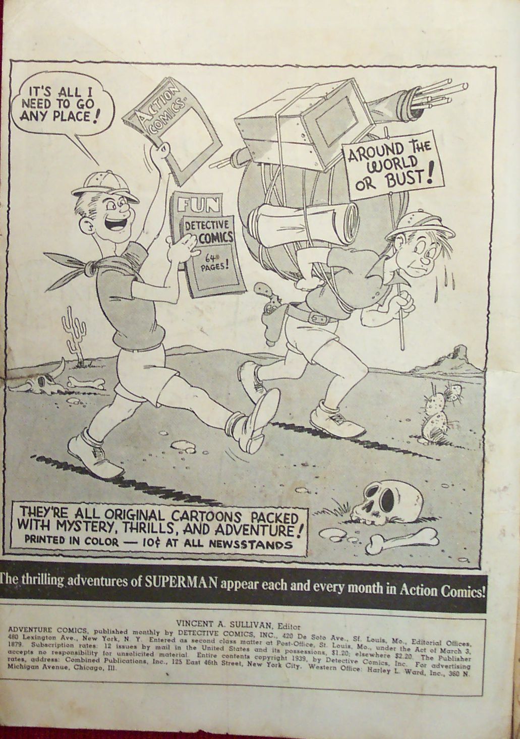 Read online Adventure Comics (1938) comic -  Issue #40 - 2