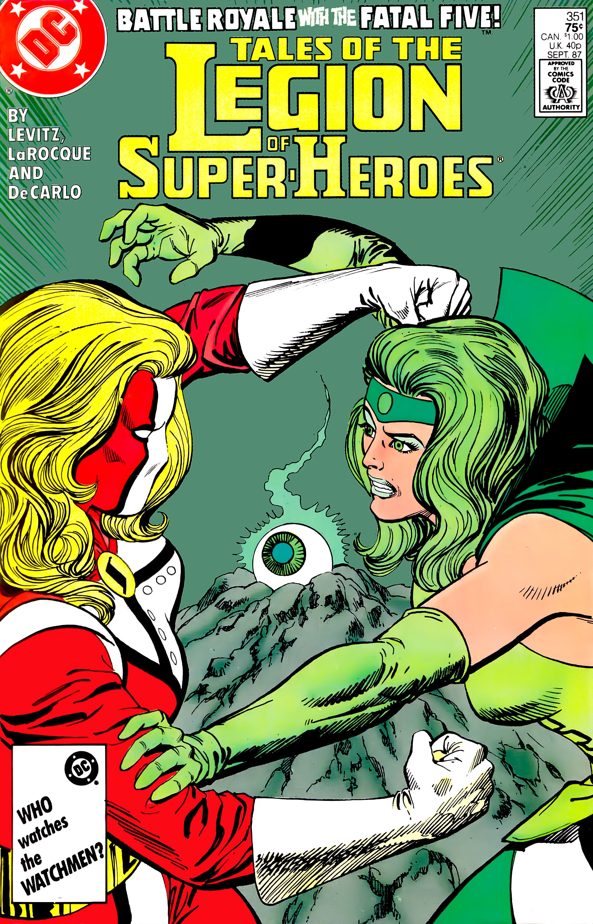 Read online Legion of Super-Heroes (1984) comic -  Issue #26 - 2